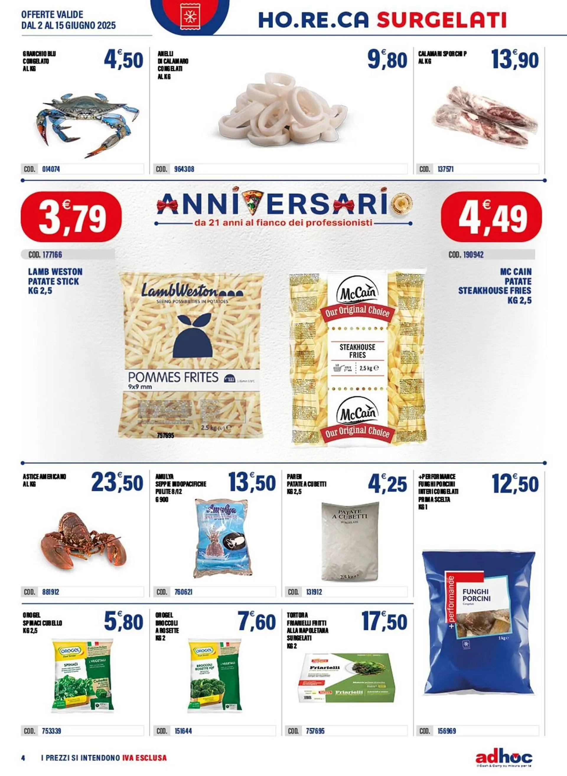 Volantino Adhoc da 2 giugno a 15 giugno di 2025 - Pagina del volantino 4