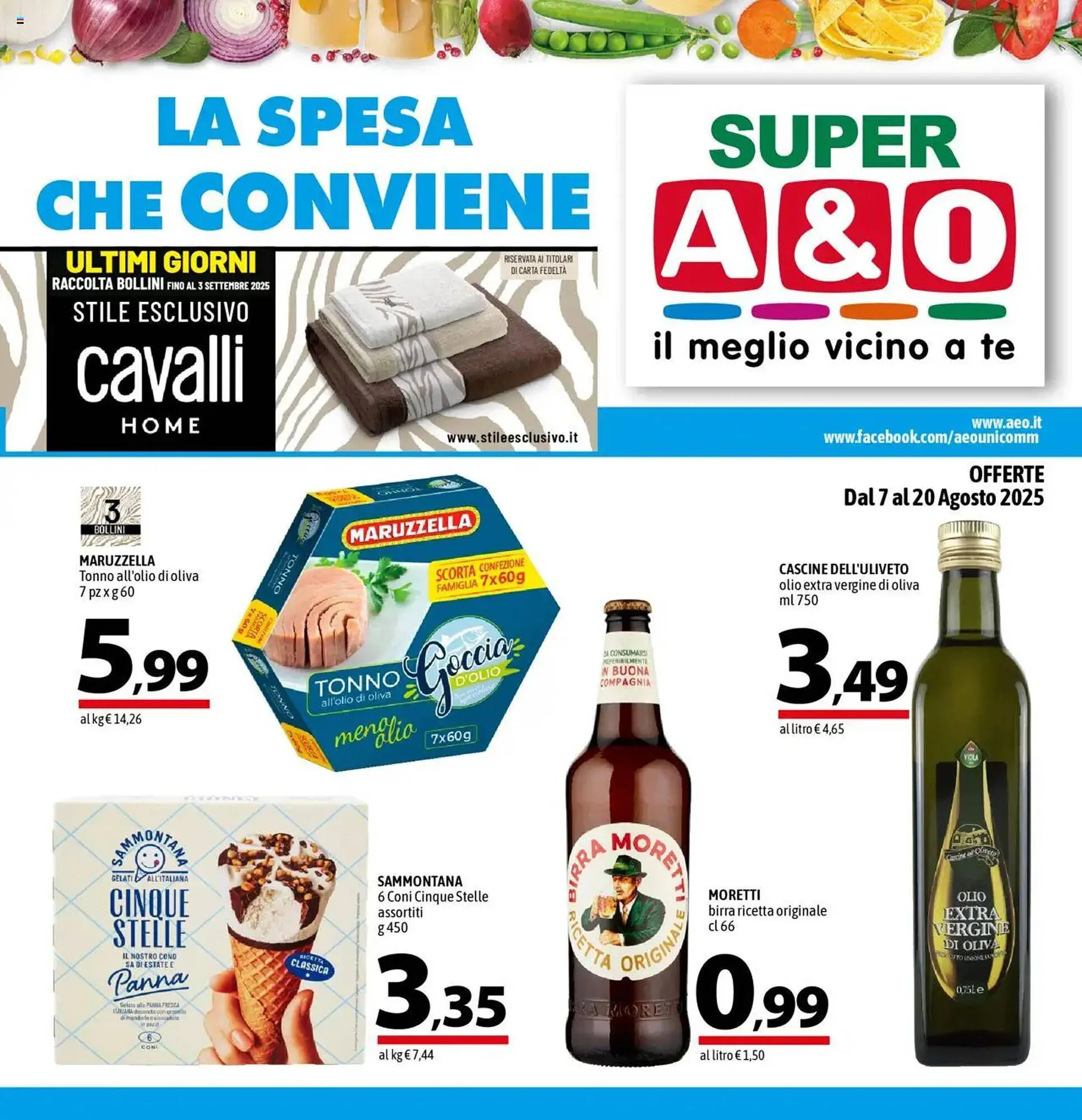 Volantino A&O da 7 agosto a 20 agosto di 2025 - Pagina del volantino 1