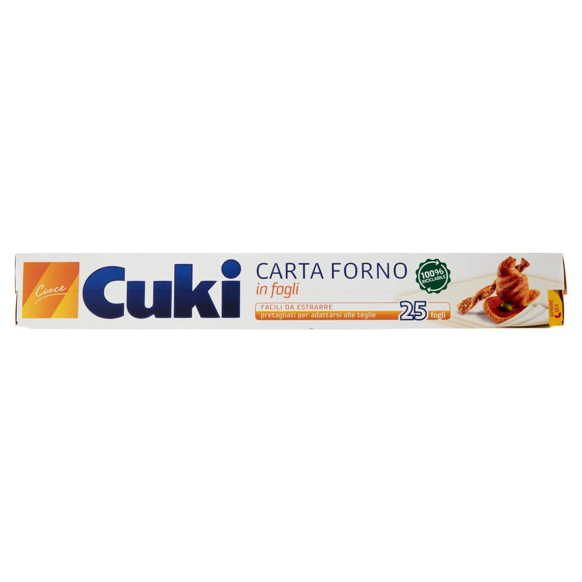 Cuki Cuoce Carta Forno in fogli 25 fogli