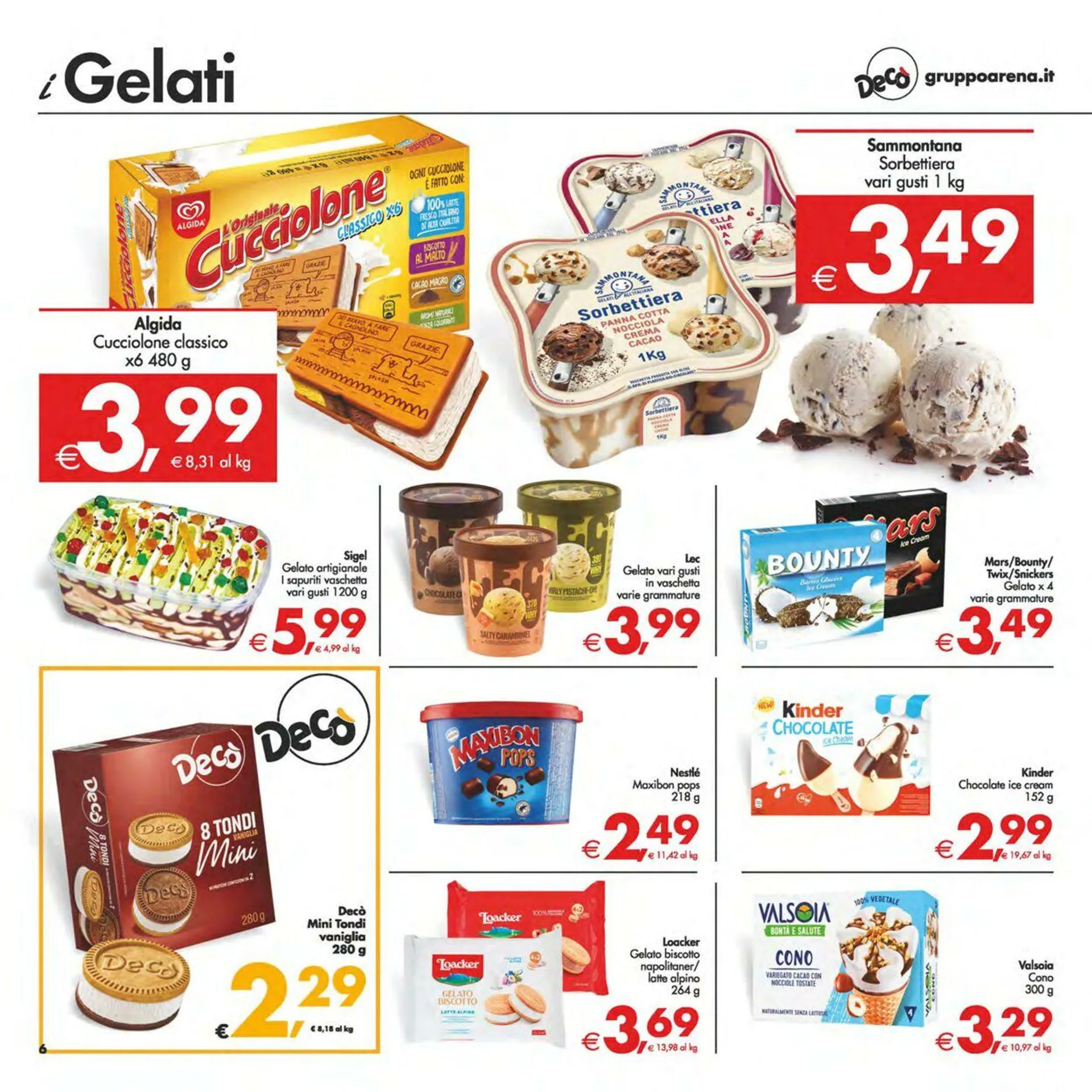 Deco Volantino attuale da 24 giugno a 3 luglio di 2025 - Pagina del volantino 6