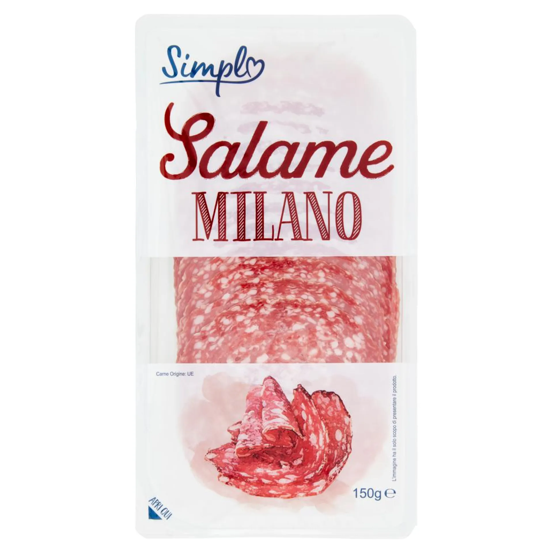 Simpl Salame Milano 150 g