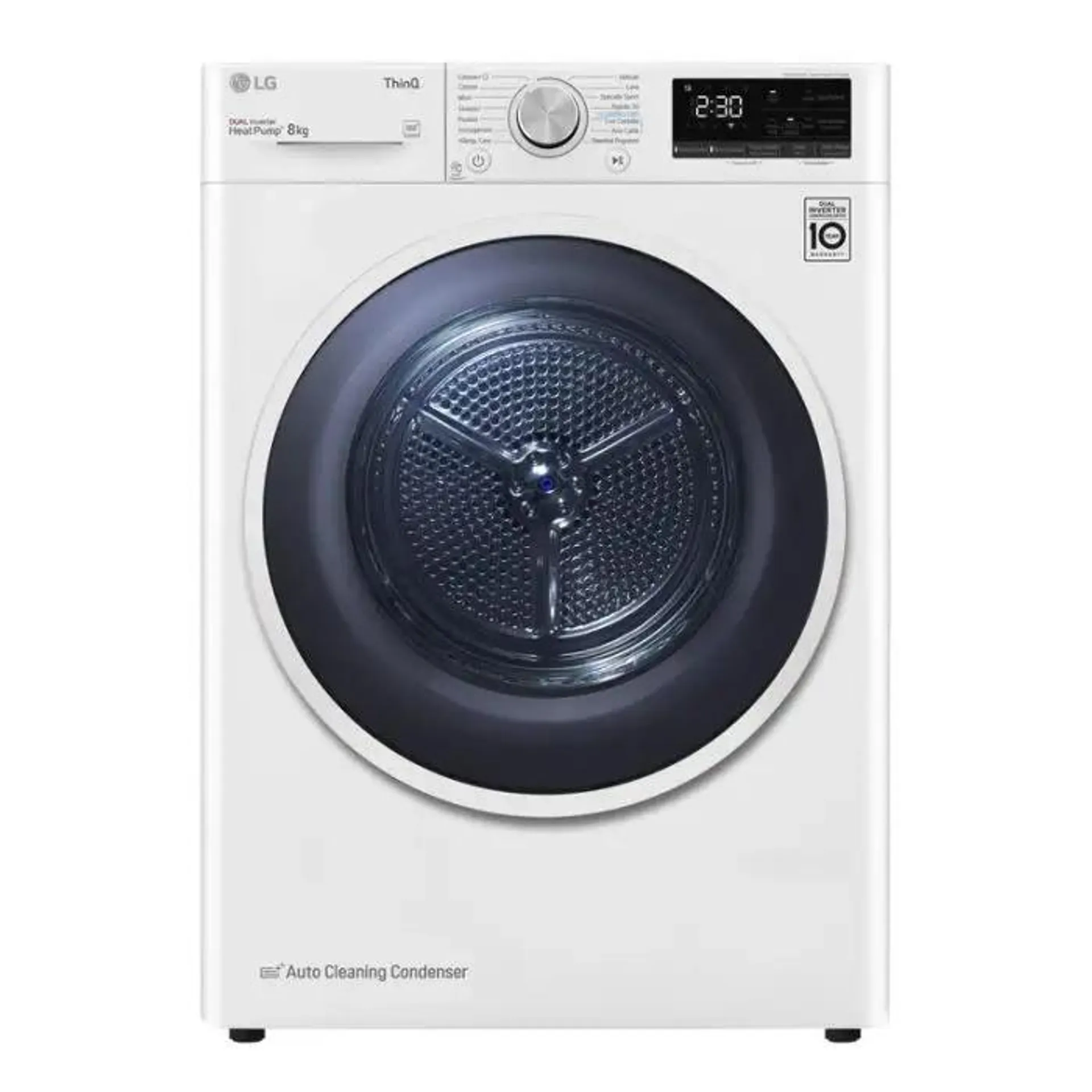 LG RH80V9AVHN Asciugatrice 8 kg Libera installazione Carica frontale A+++