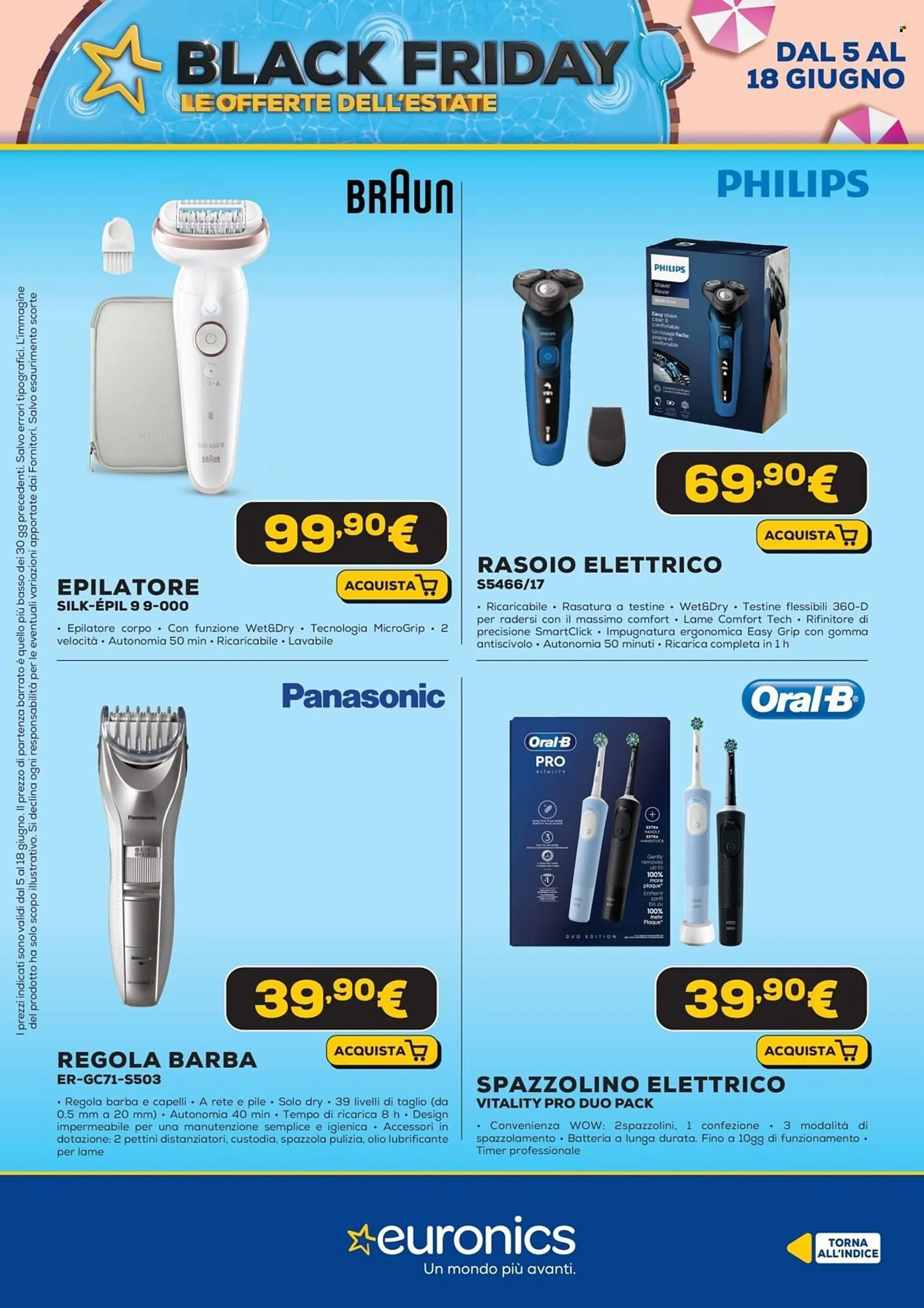 Volantino Euronics da 5 giugno a 18 giugno di 2025 - Pagina del volantino 47