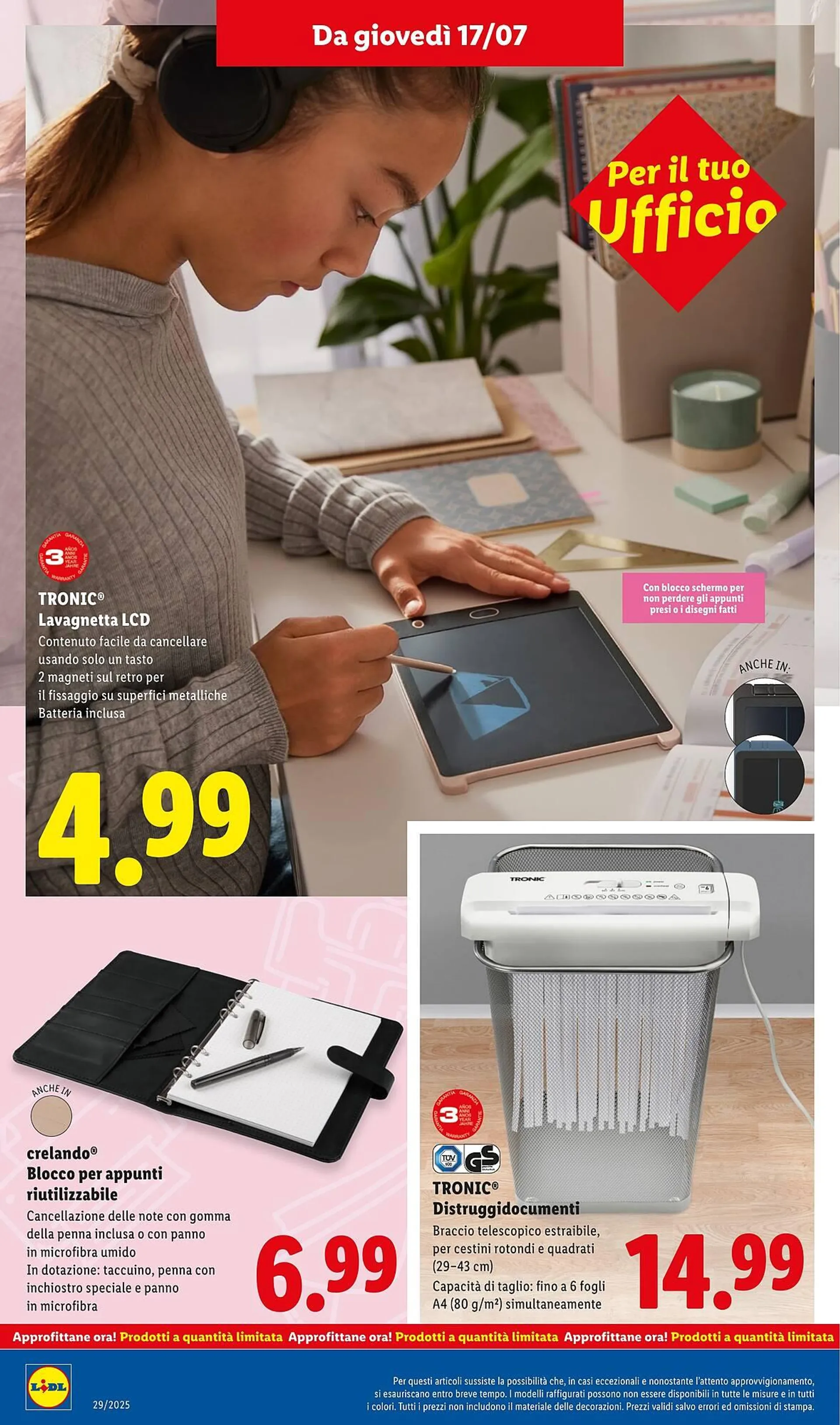 Volantino Lidl da 14 luglio a 20 luglio di 2025 - Pagina del volantino 44