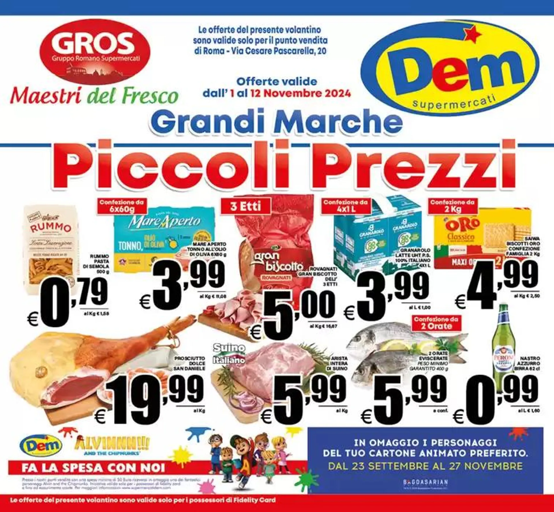 Grande marche piccoli prezzi da 31 ottobre a 12 novembre di 2024 - Pagina del volantino 1