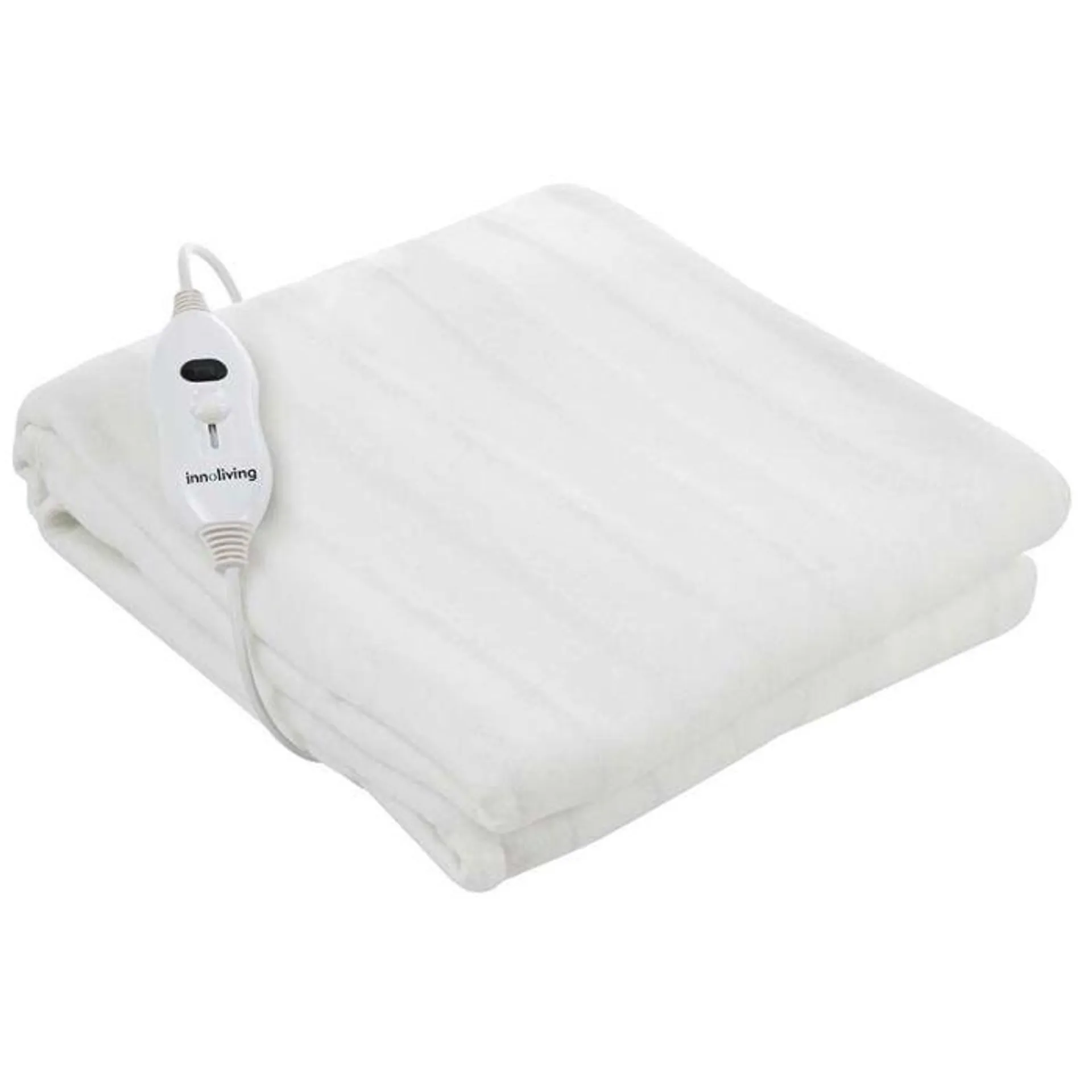 Innoliving Scaldaletto singolo 100% polyestere, comando a 3 temperature, spegnimento automatico