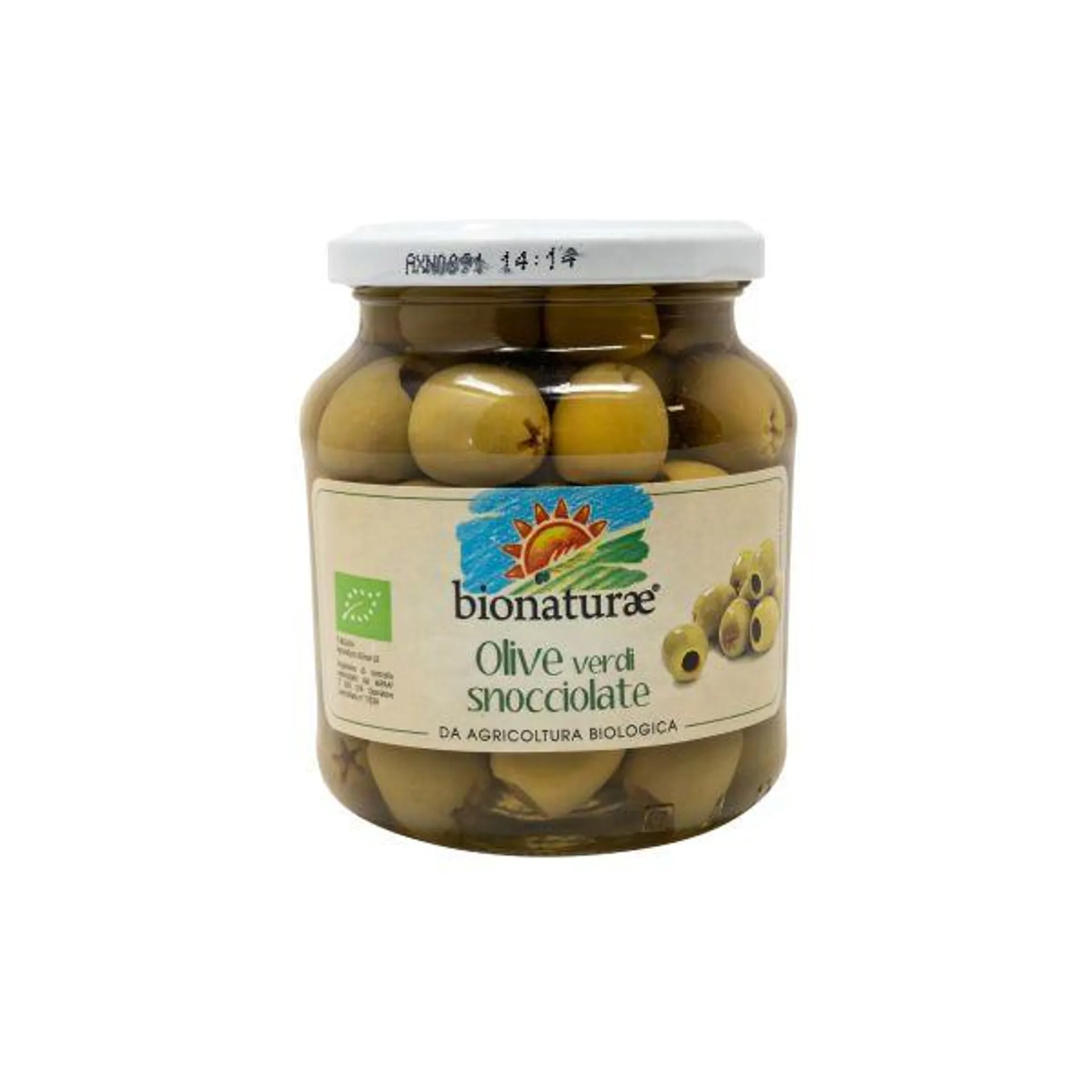 Olive Verdi Snocciolate Bionaturae 300 G