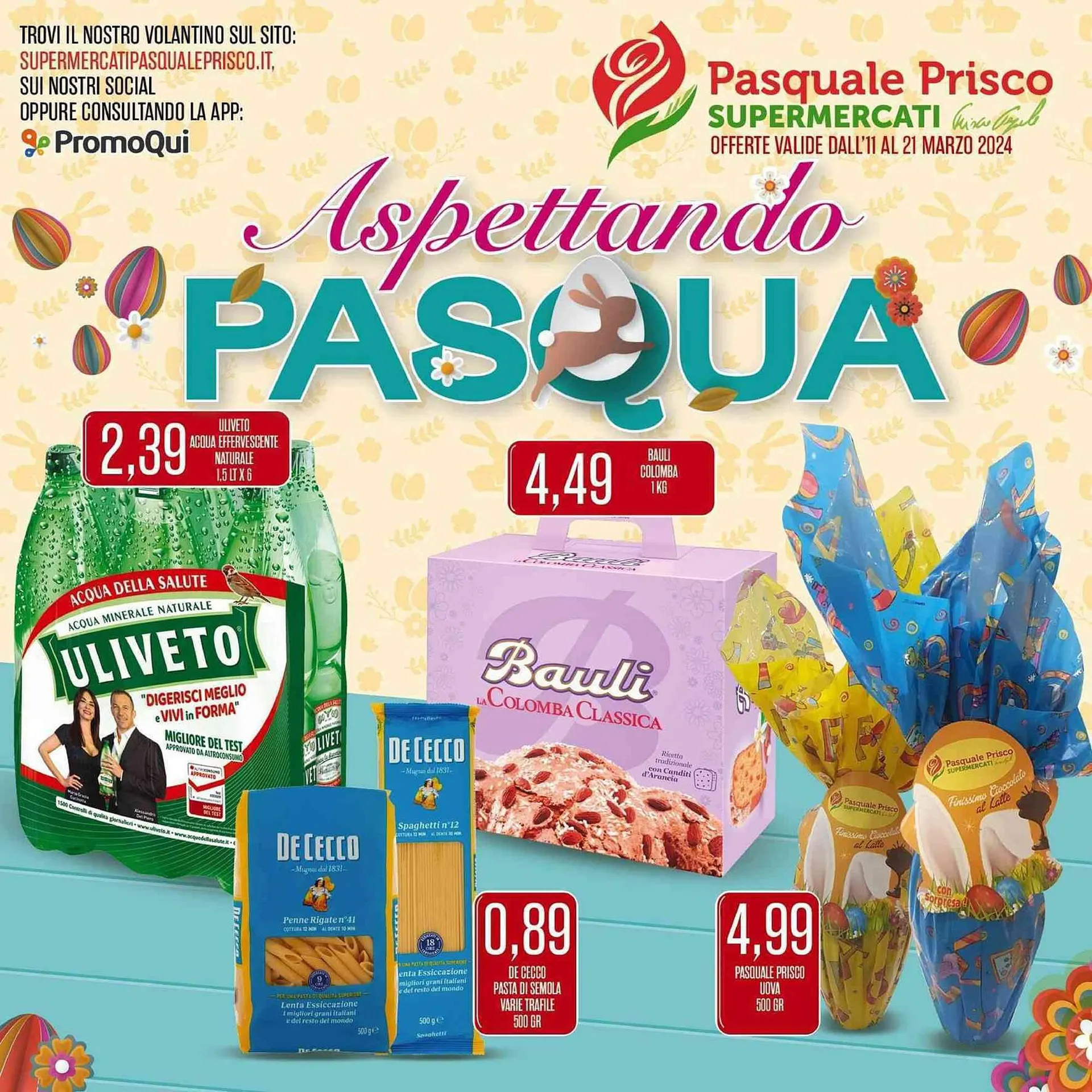 Volantino Supermercati Pasquale Prisco da 11 marzo a 21 marzo di 2024 - Pagina del volantino 