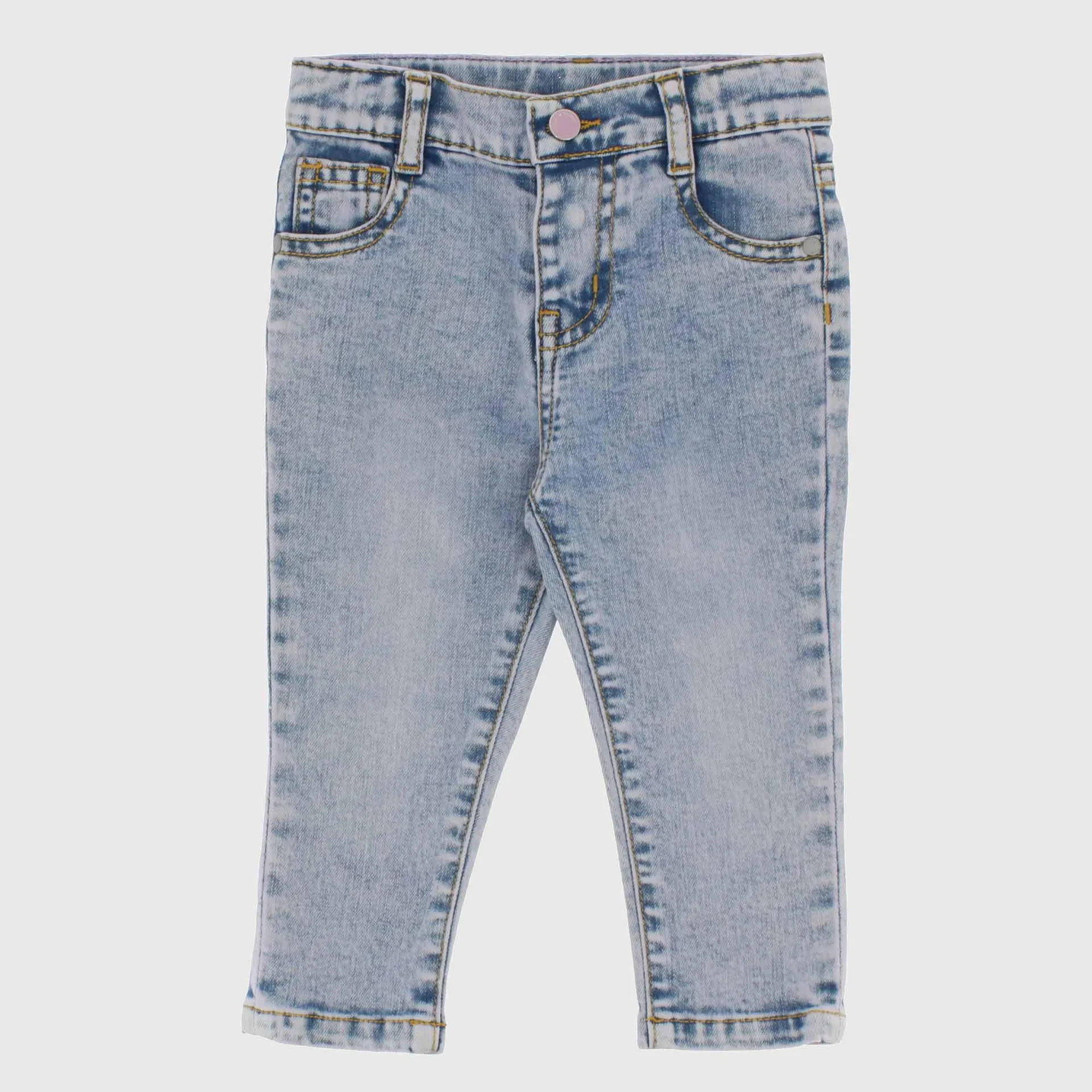 Pantalone in jeans da Bambina, BLU