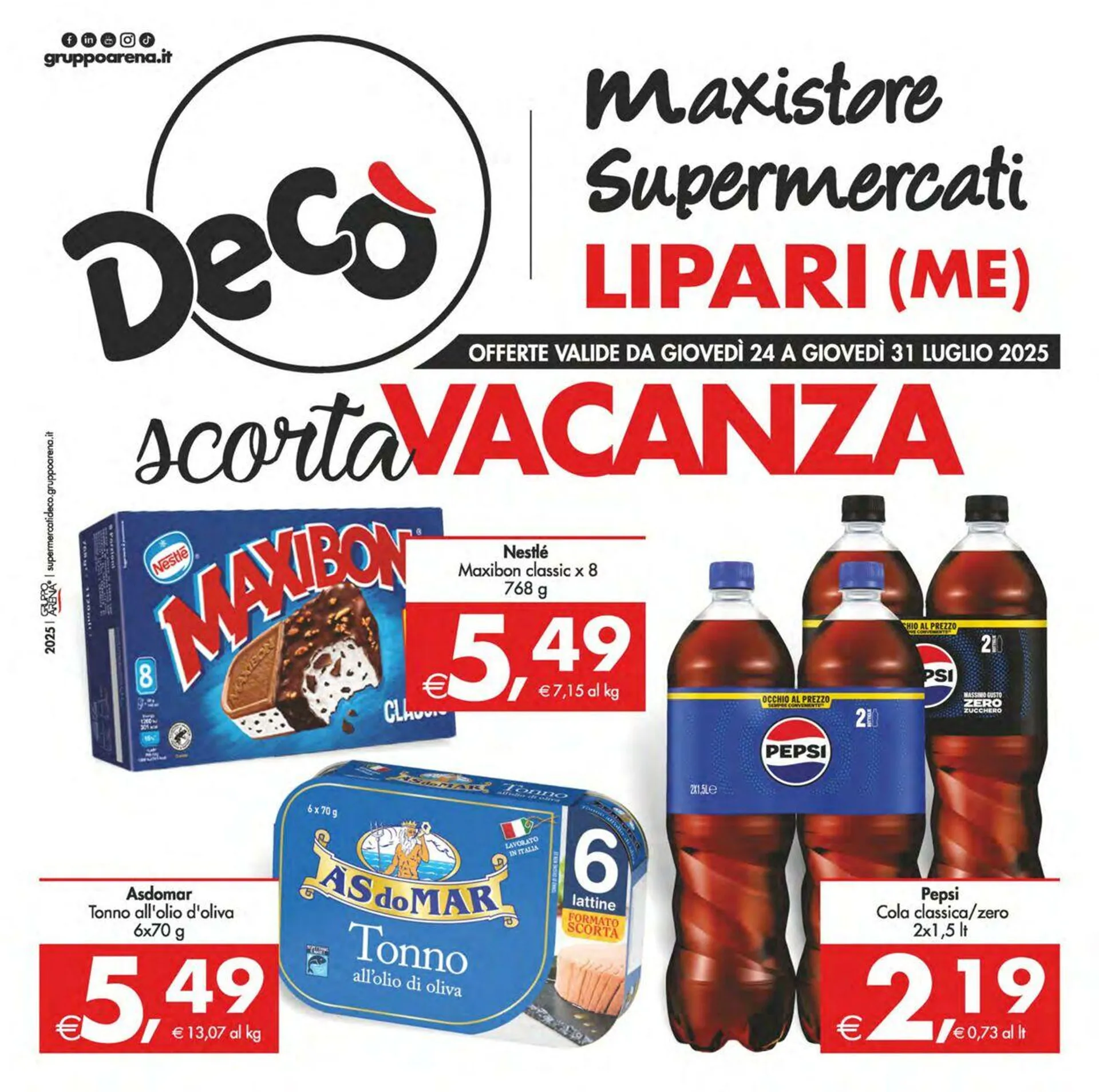 Deco Volantino attuale da 24 luglio a 31 luglio di 2025 - Pagina del volantino 1