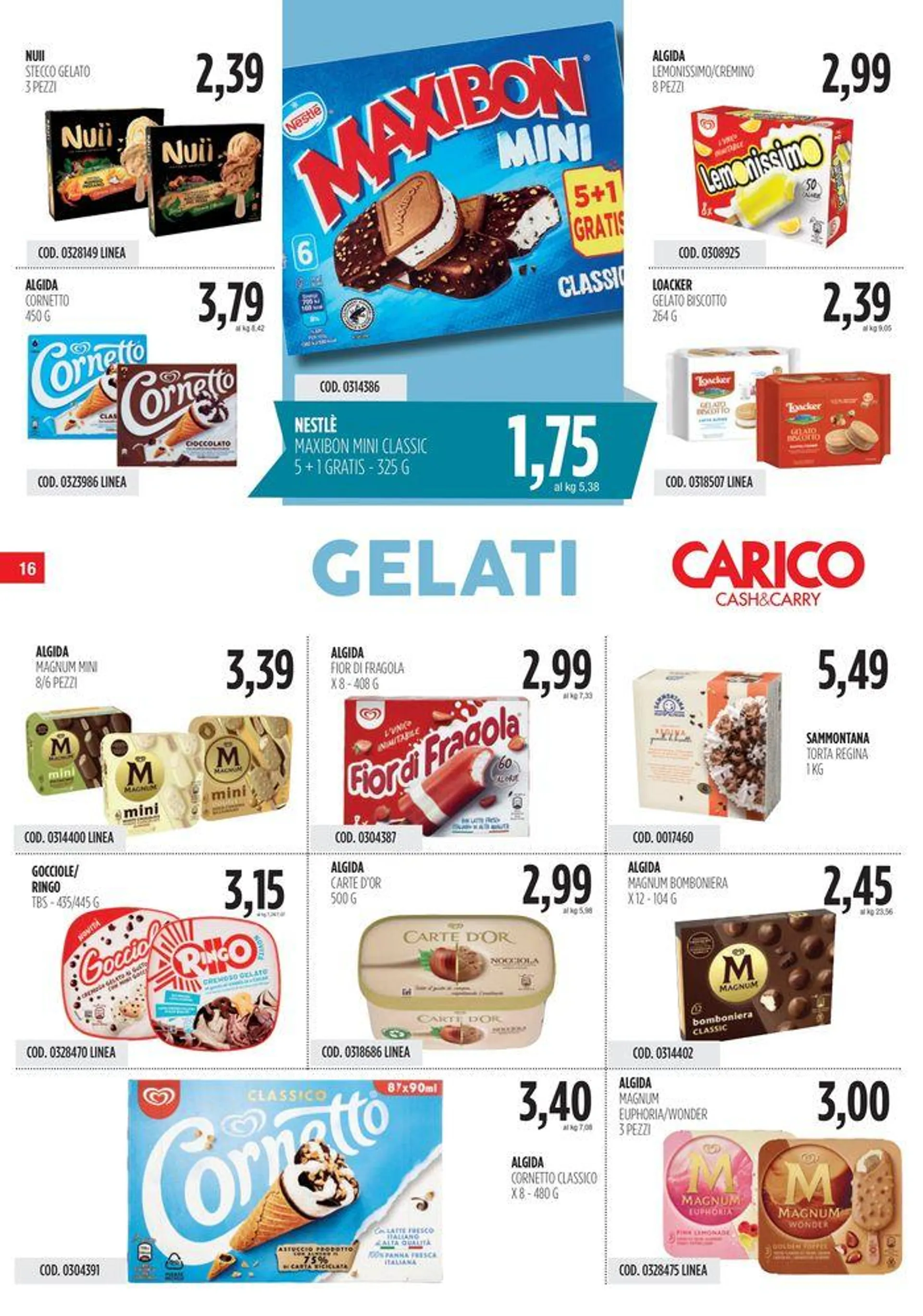 Carico Cash & Carry  da 29 agosto a 11 settembre di 2024 - Pagina del volantino 16