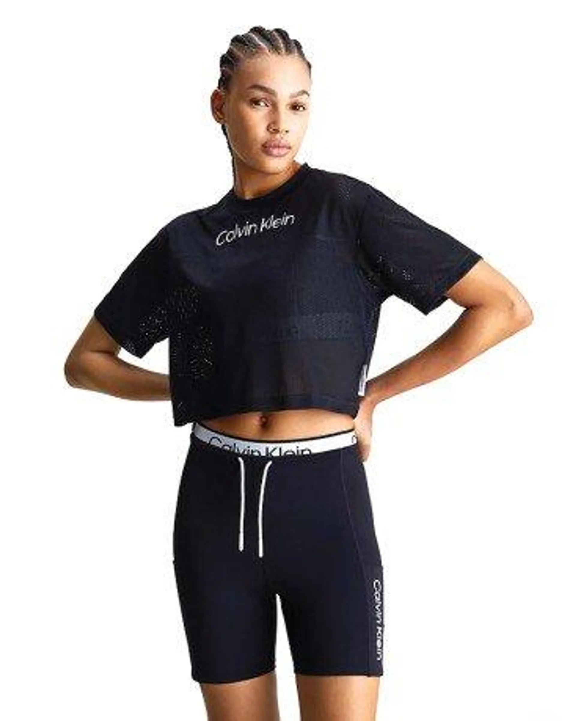 T-shirt Palestra Donna Cropped