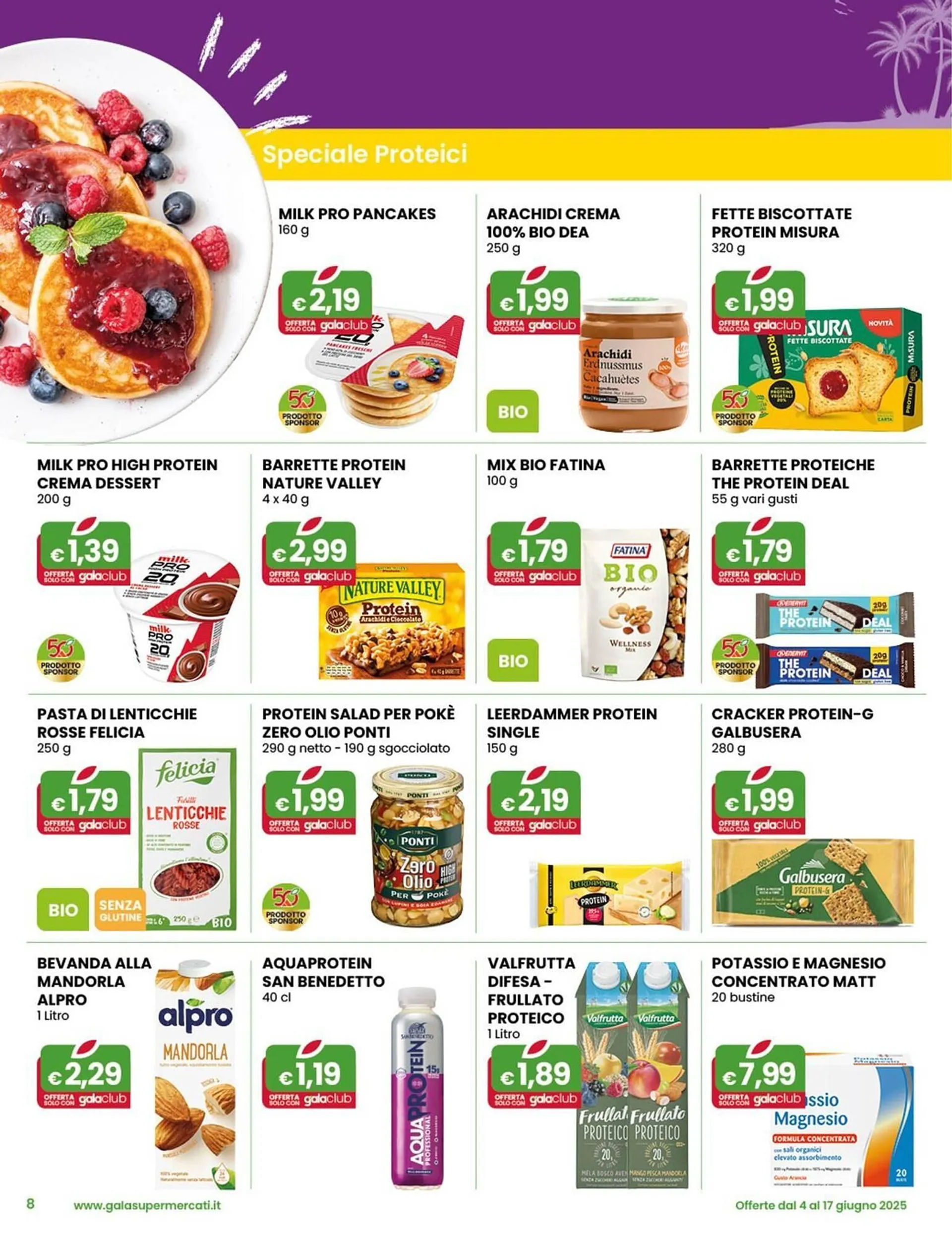 Volantino Gala Supermercati da 4 giugno a 17 giugno di 2025 - Pagina del volantino 8