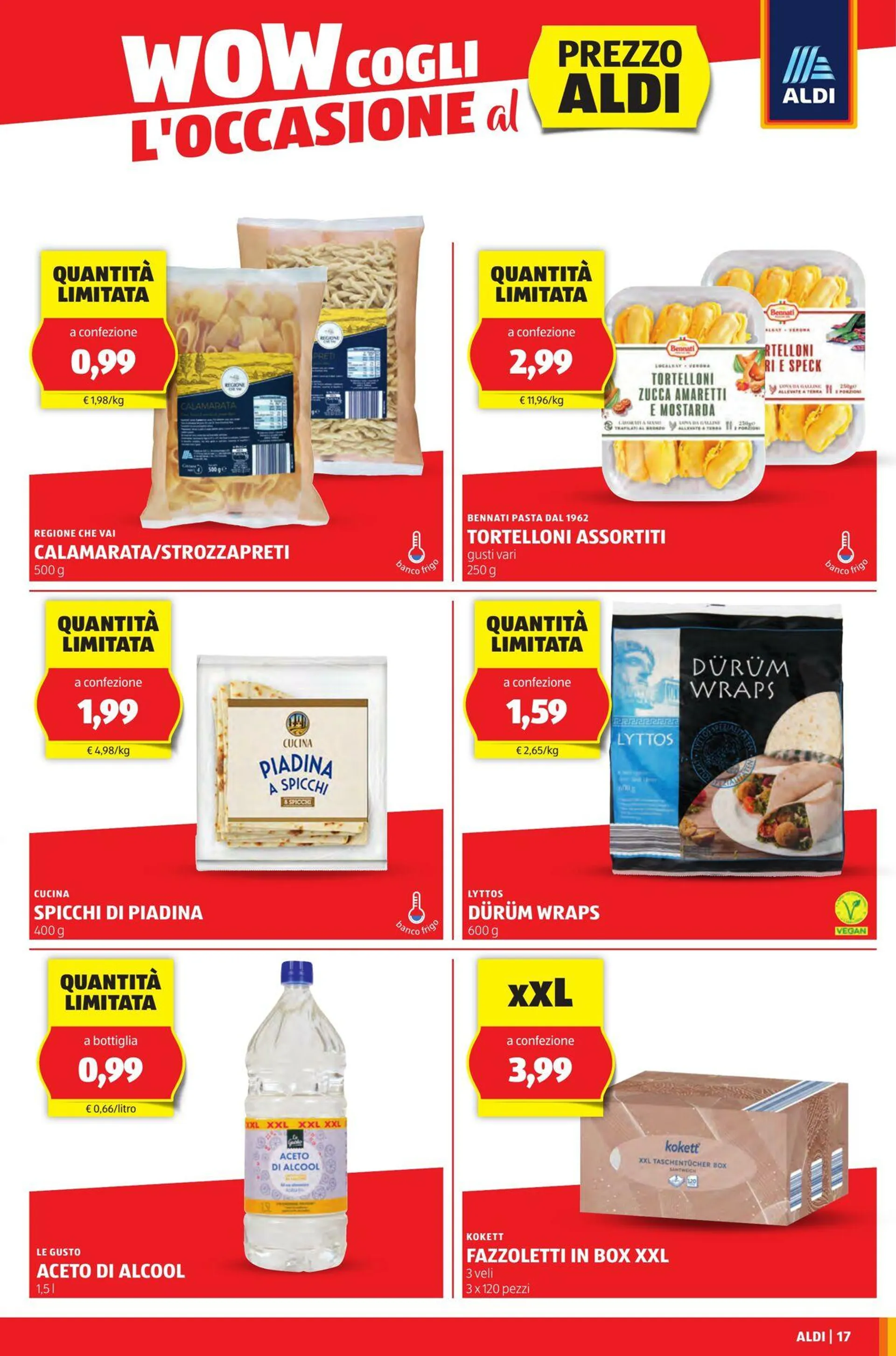 Aldi Volantino attuale da 2 giugno a 8 giugno di 2025 - Pagina del volantino 17