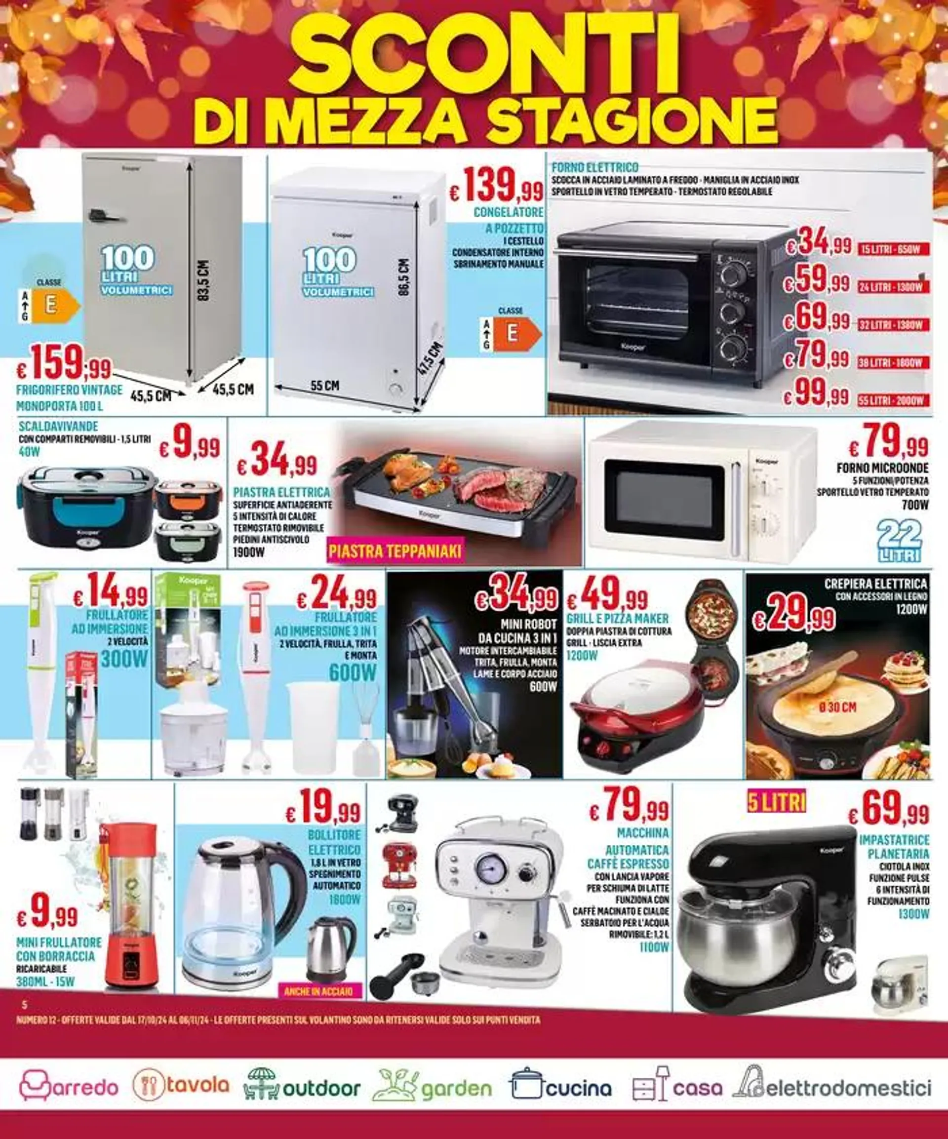 Sconti di mezza stagione da 17 ottobre a 6 novembre di 2024 - Pagina del volantino 5