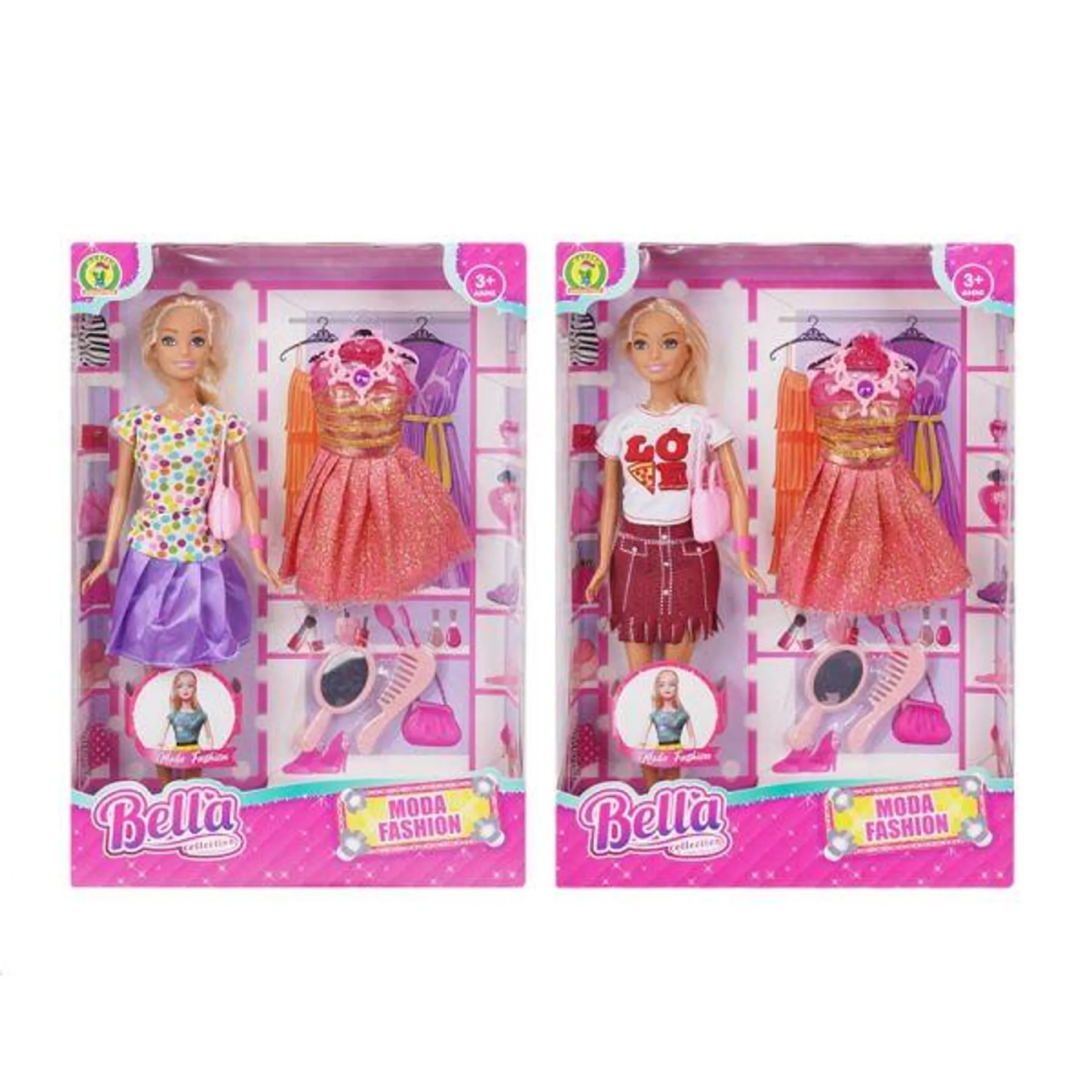 Playset con bambola alla moda - Mazzeo Giocattoli