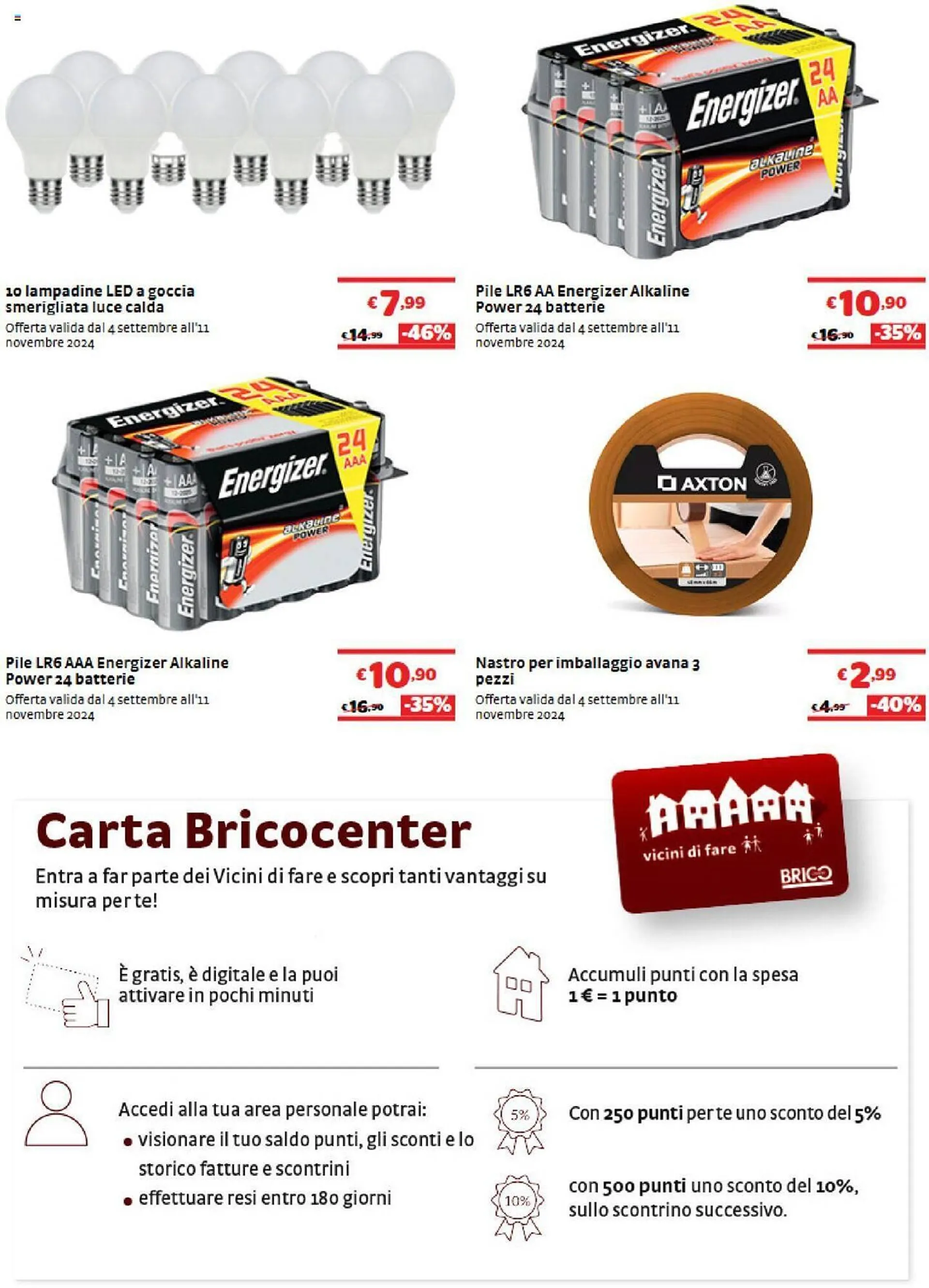 Volantino Bricocenter da 8 ottobre a 11 novembre di 2024 - Pagina del volantino 16