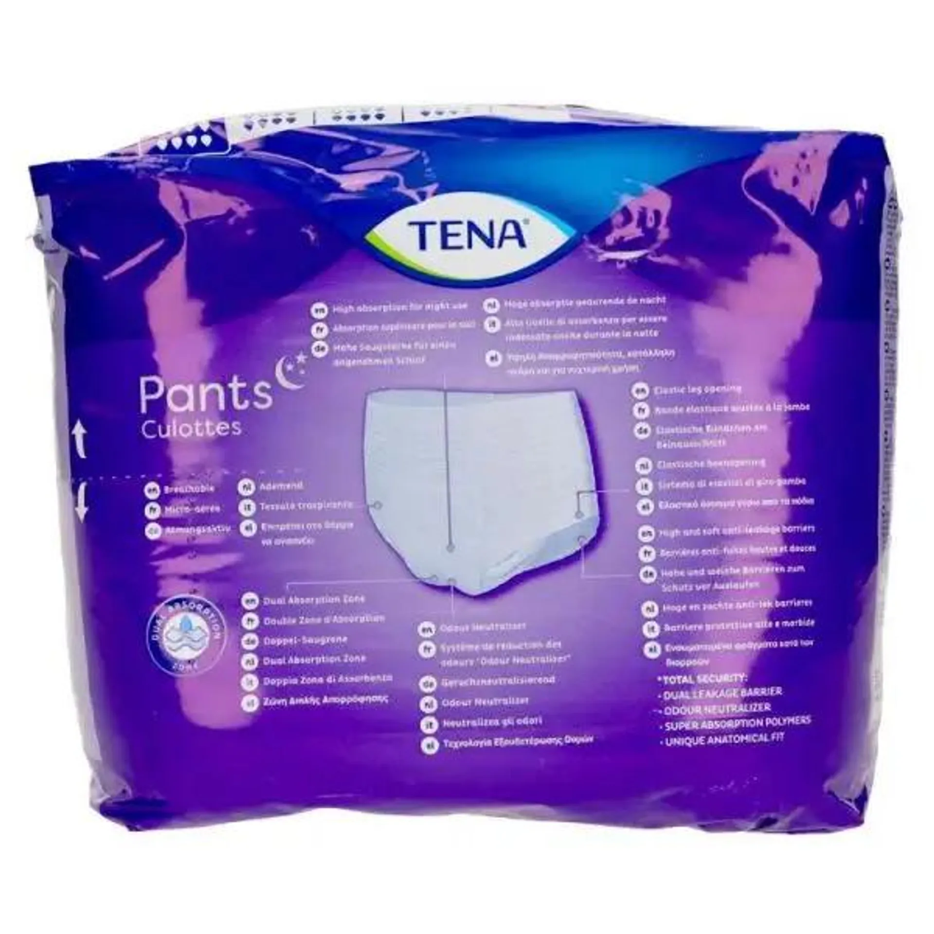 TENA PANTS PLUS NIGHT M 12PZ