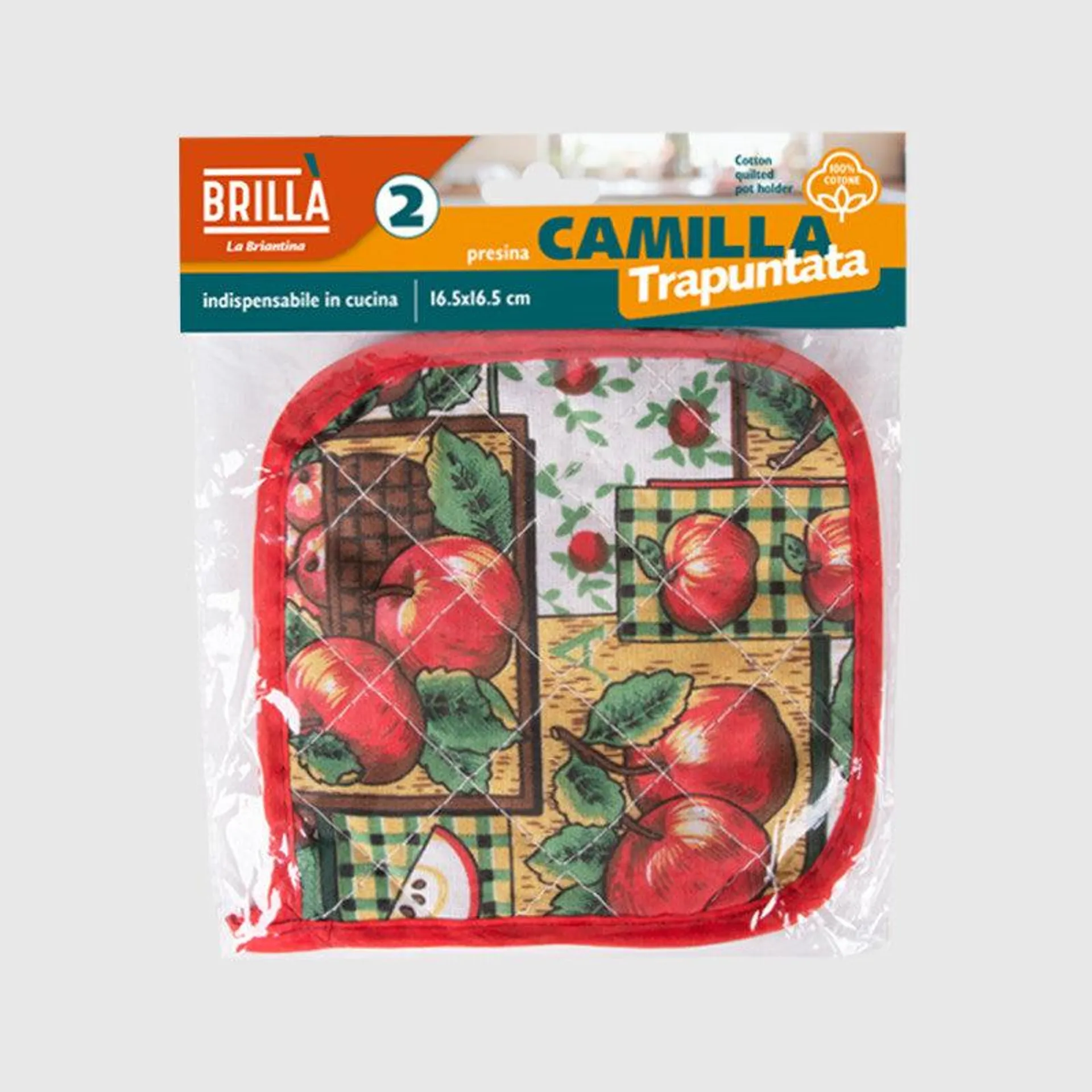 Brillà - Presina Camilla 2 Pz 165x165 cm Trapuntata