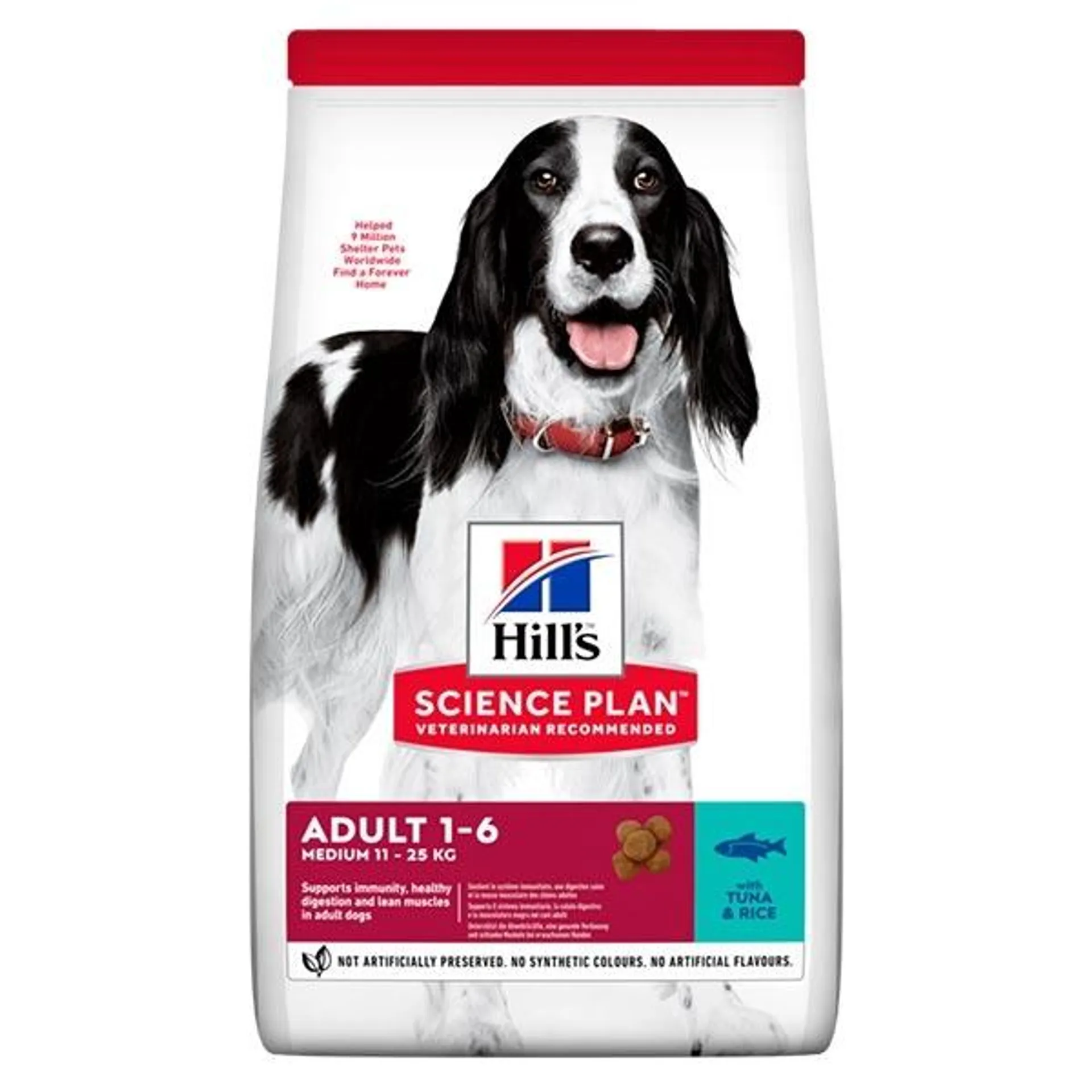 Hill's Pet Nutrition - Science Plan Adult Medium con Tonno e Riso