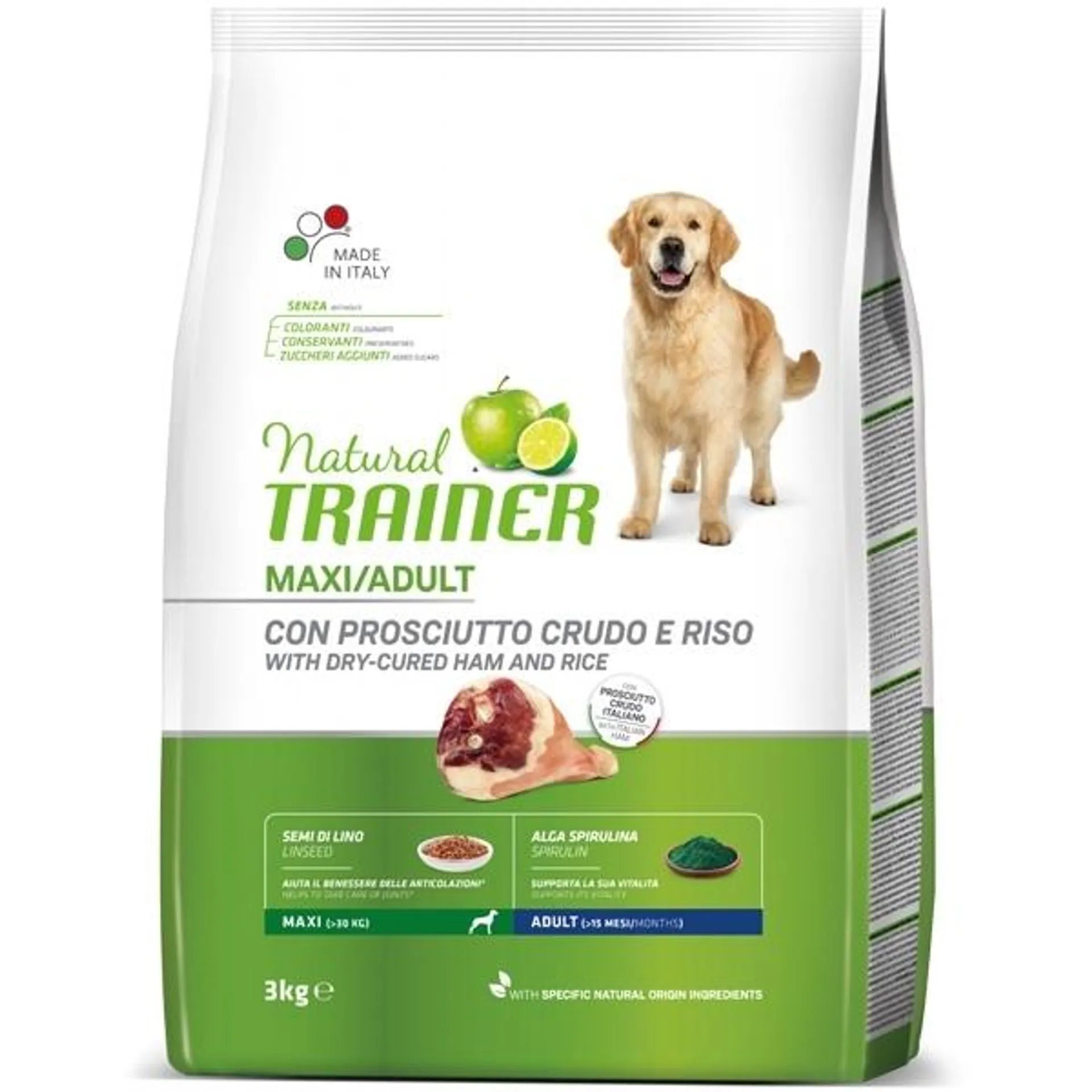 Trainer - Natural Adult Maxi Prosciutto Crudo e Riso