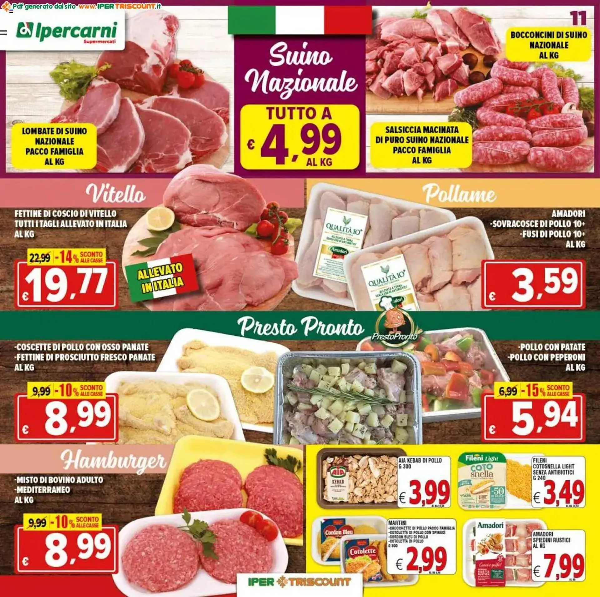 Volantino Iper Triscount da 4 giugno a 12 giugno di 2025 - Pagina del volantino 11