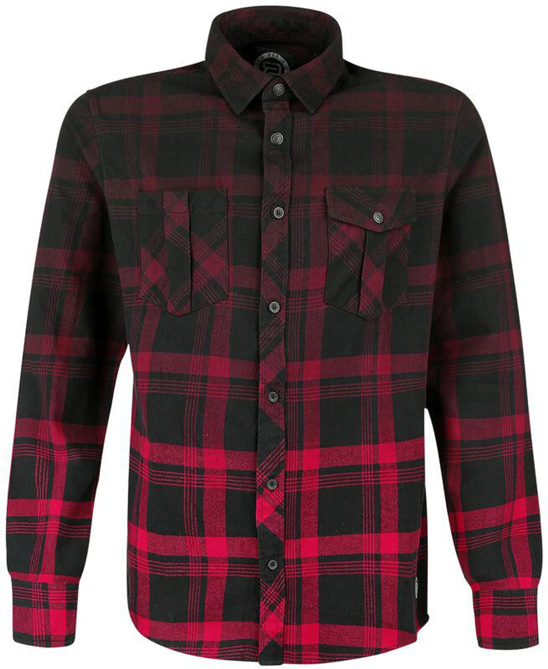 | Camicia Maniche Lunghe | nero/rosso | RED by EMP