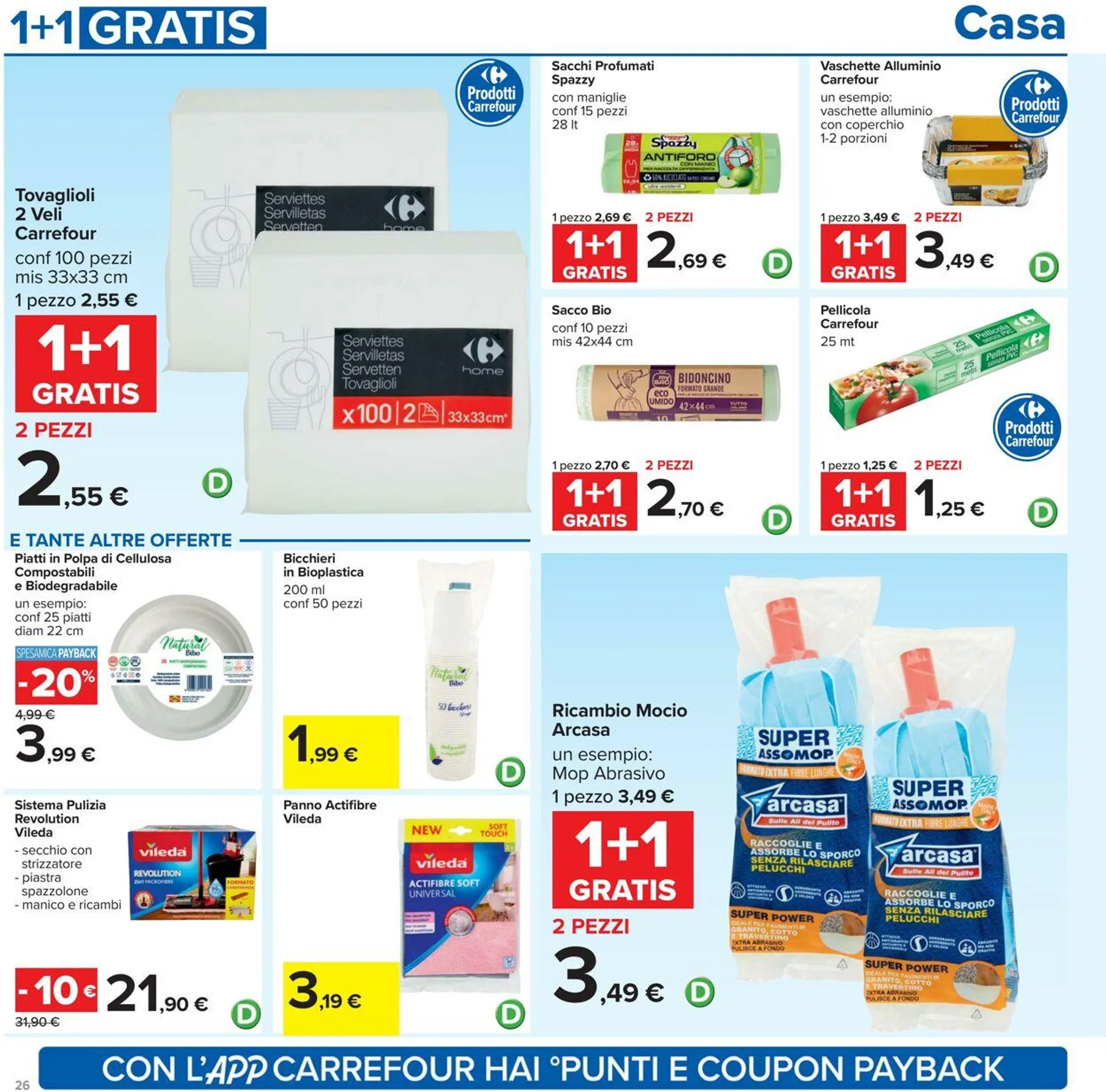 Carrefour Volantino attuale da 24 luglio a 6 agosto di 2025 - Pagina del volantino 26