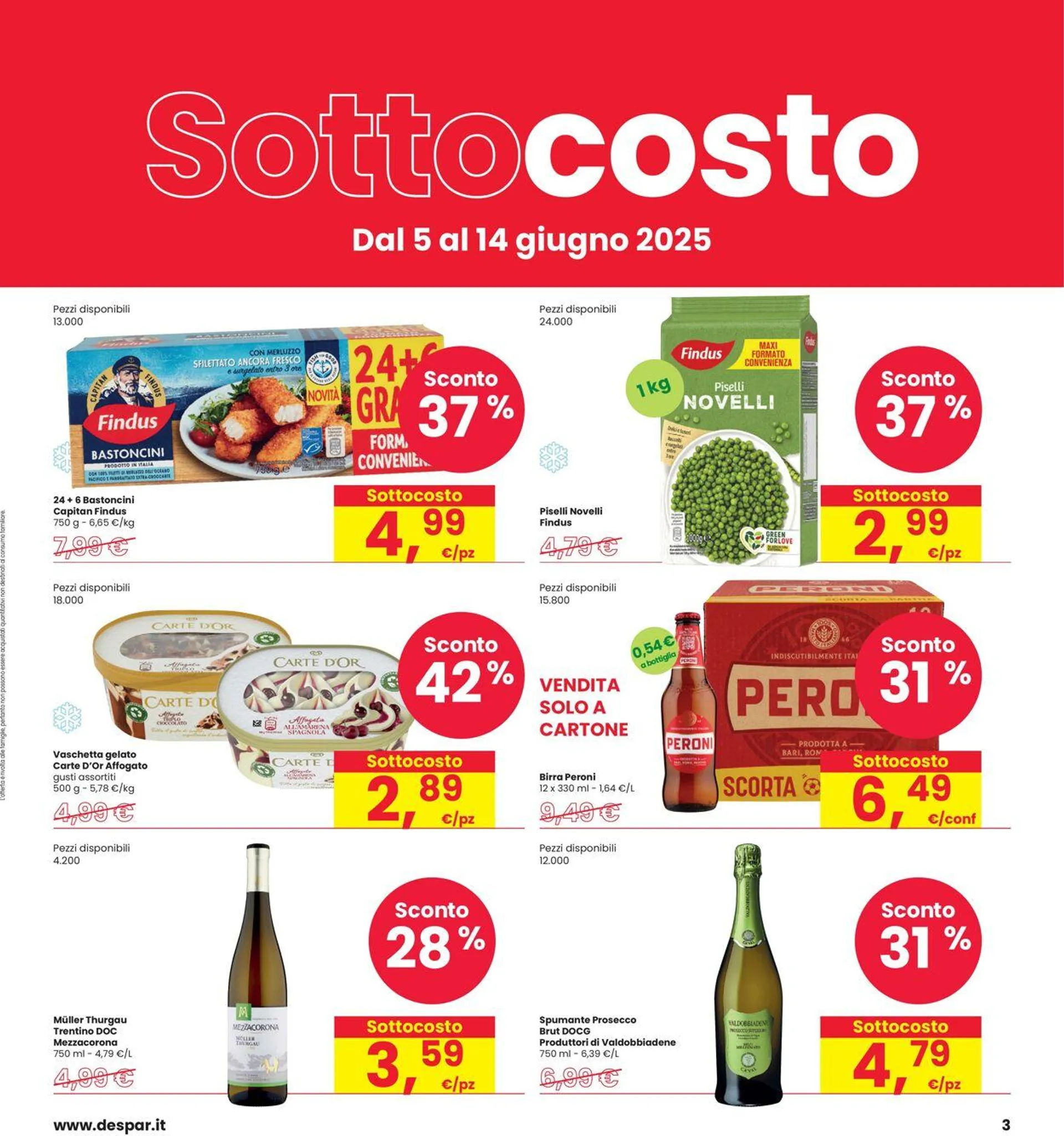 Interspar Volantino attuale da 5 giugno a 14 giugno di 2025 - Pagina del volantino 3