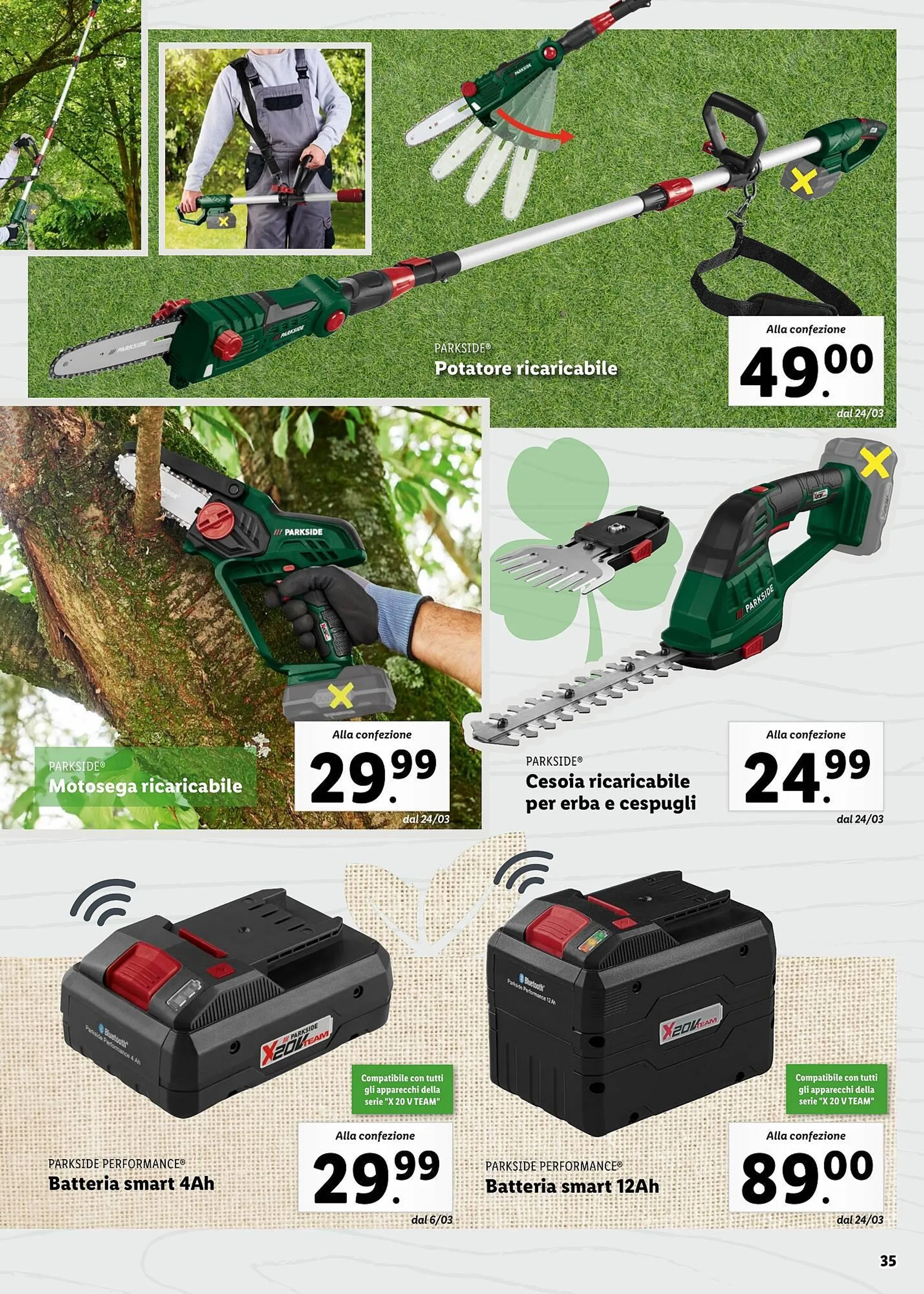 Volantino Lidl da 4 aprile a 30 aprile di 2025 - Pagina del volantino 35