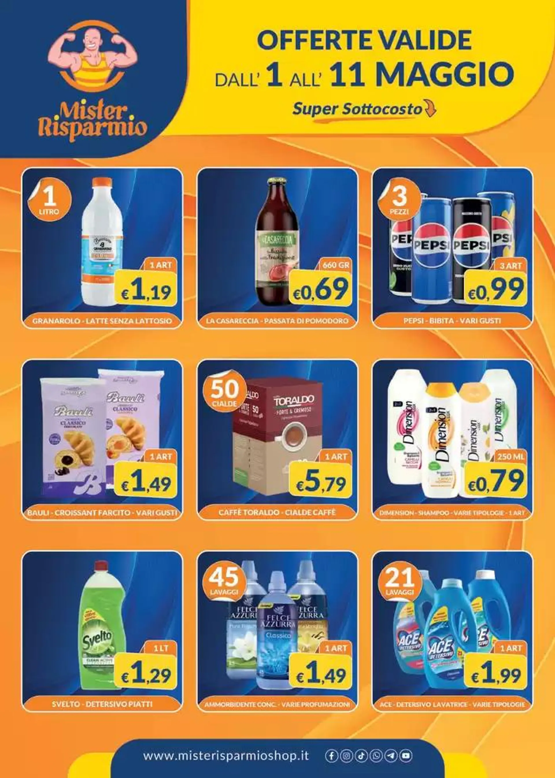 Offerte valide dal 1 all 11 maggio da 1 maggio a 11 maggio di 2025 - Pagina del volantino 1