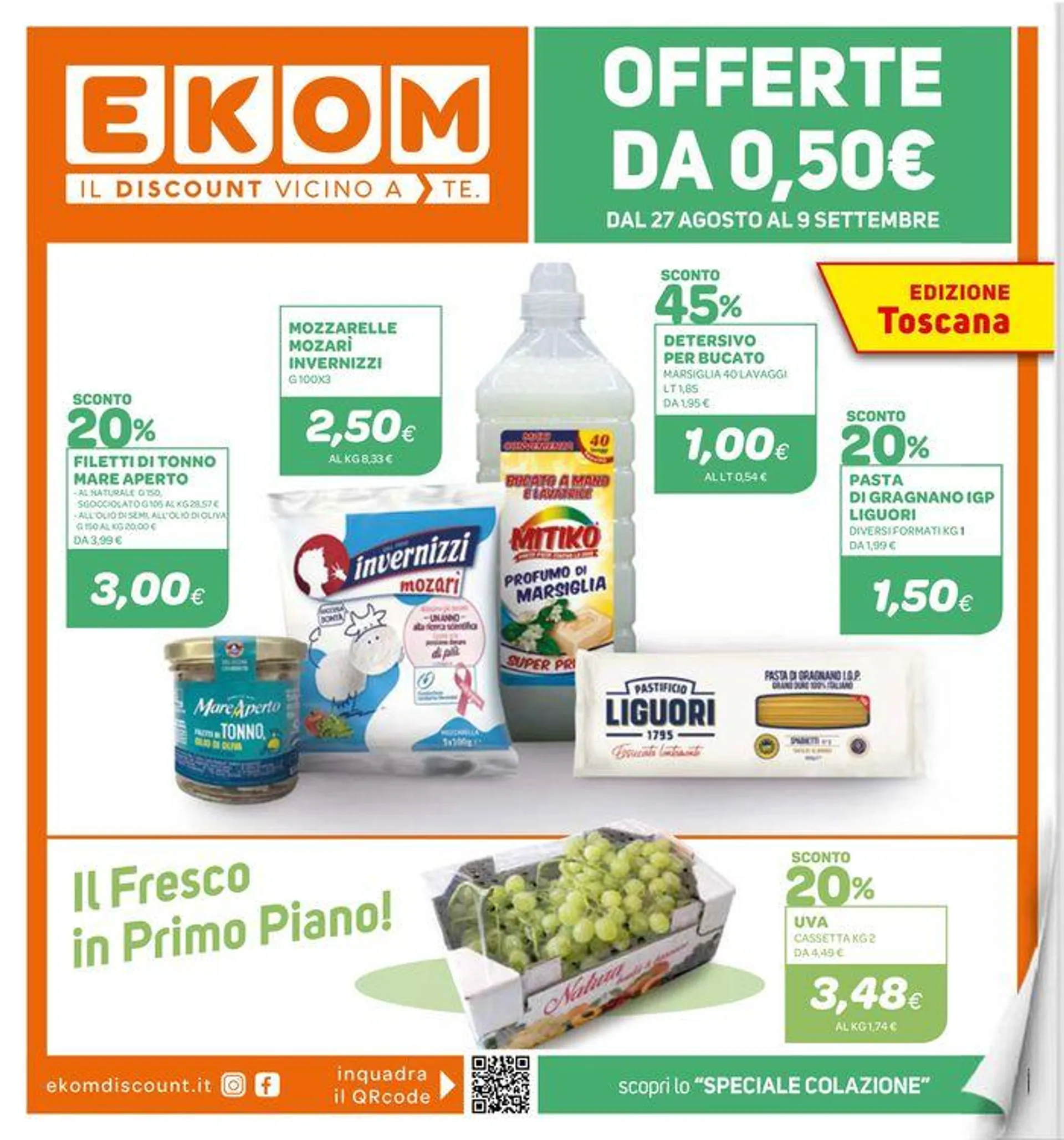 Offerte da 0.50€ - 1