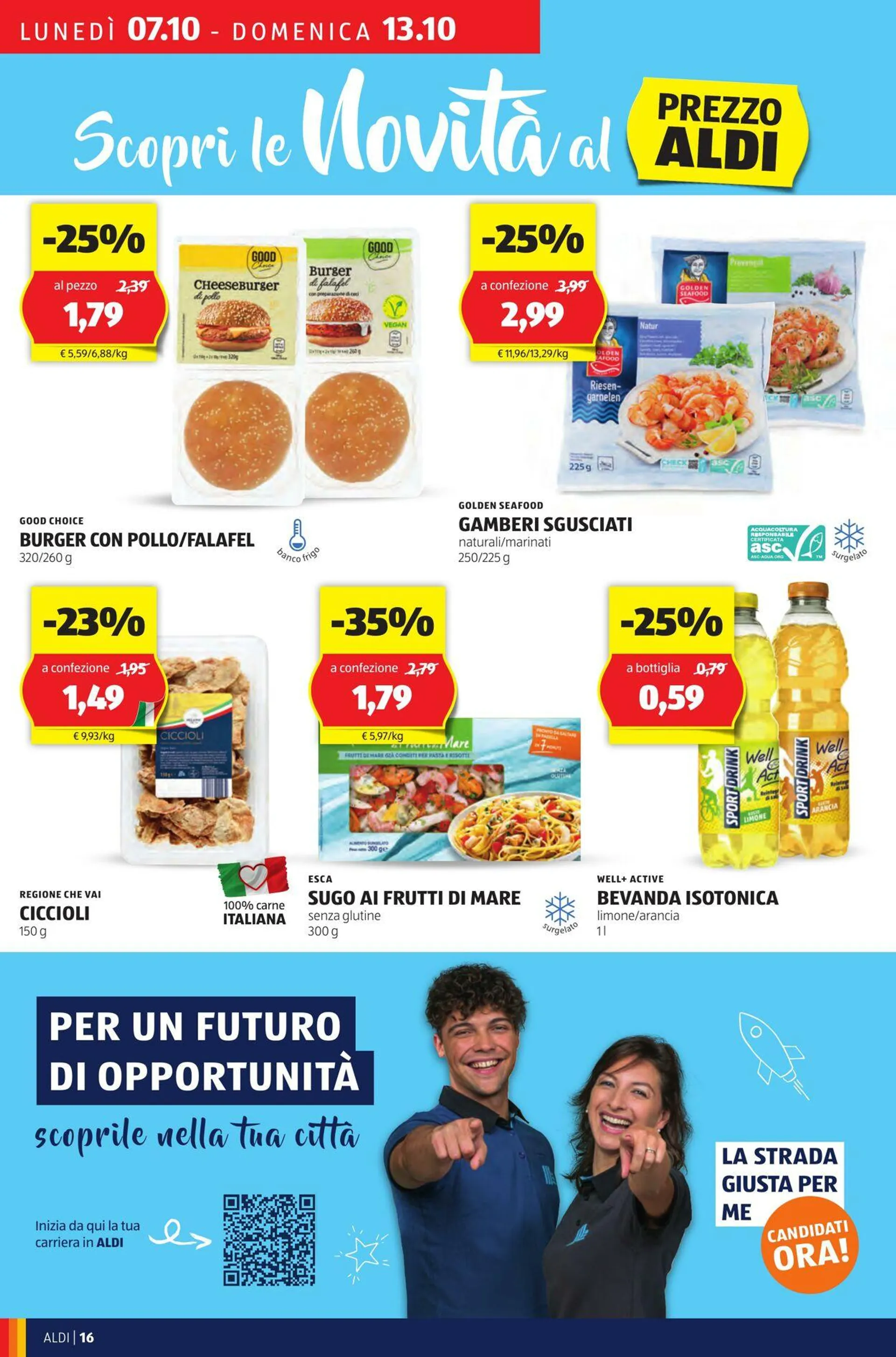 Aldi Volantino attuale da 7 ottobre a 13 ottobre di 2024 - Pagina del volantino 16