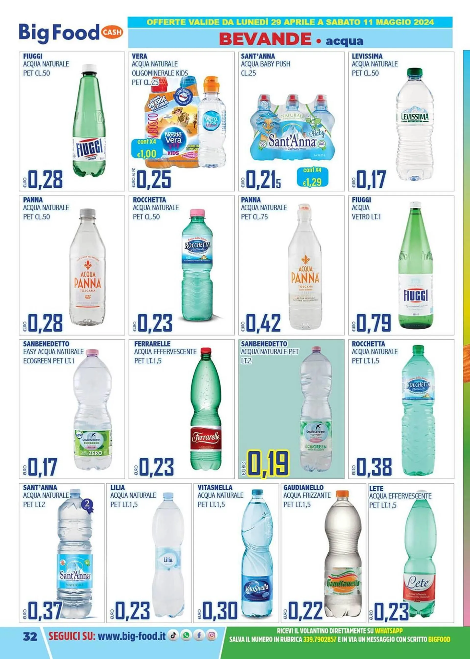 Volantino Big Food da 29 aprile a 11 maggio di 2024 - Pagina del volantino 32