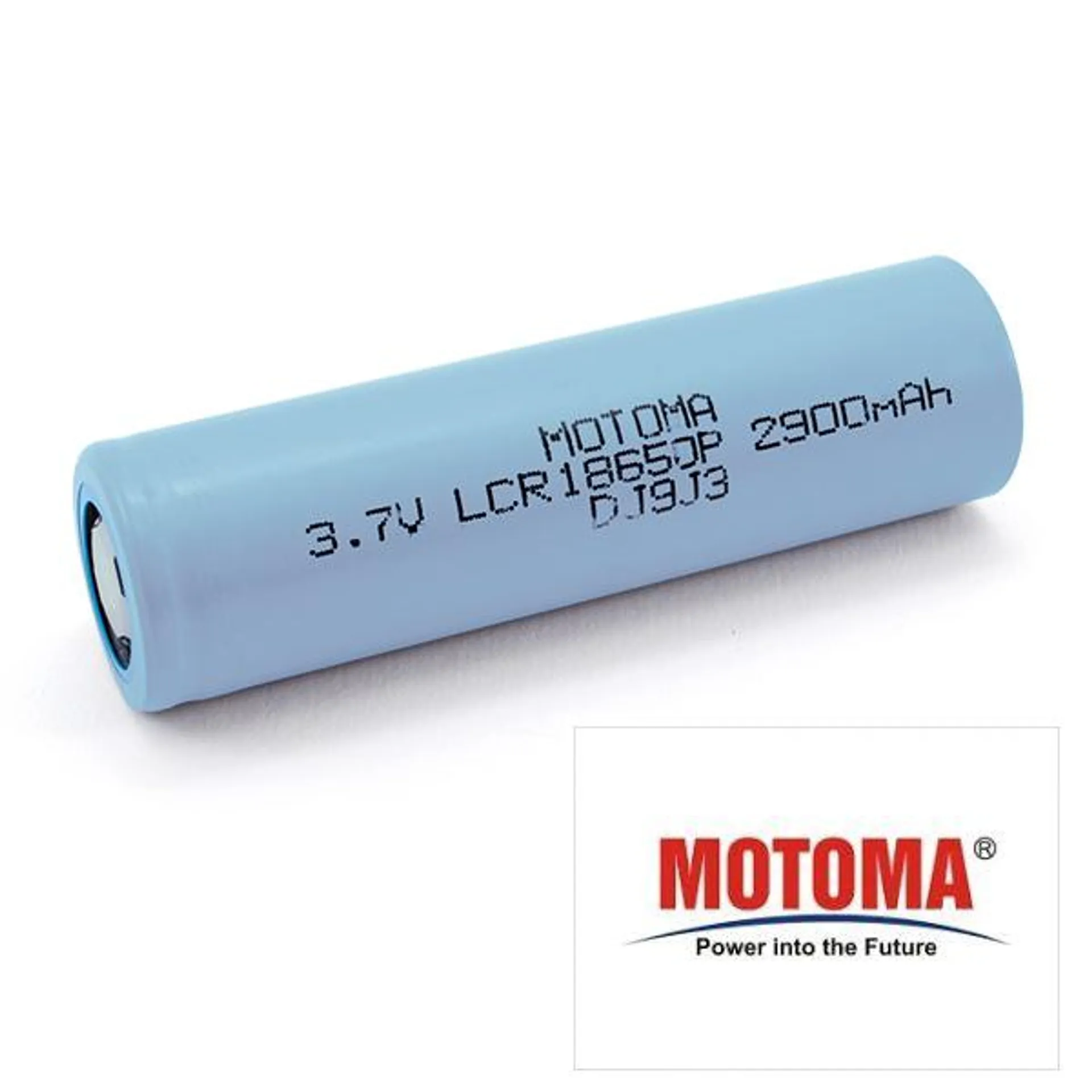 Batteria Li-ion 18650 3,7V 2900mAh MOTOMA