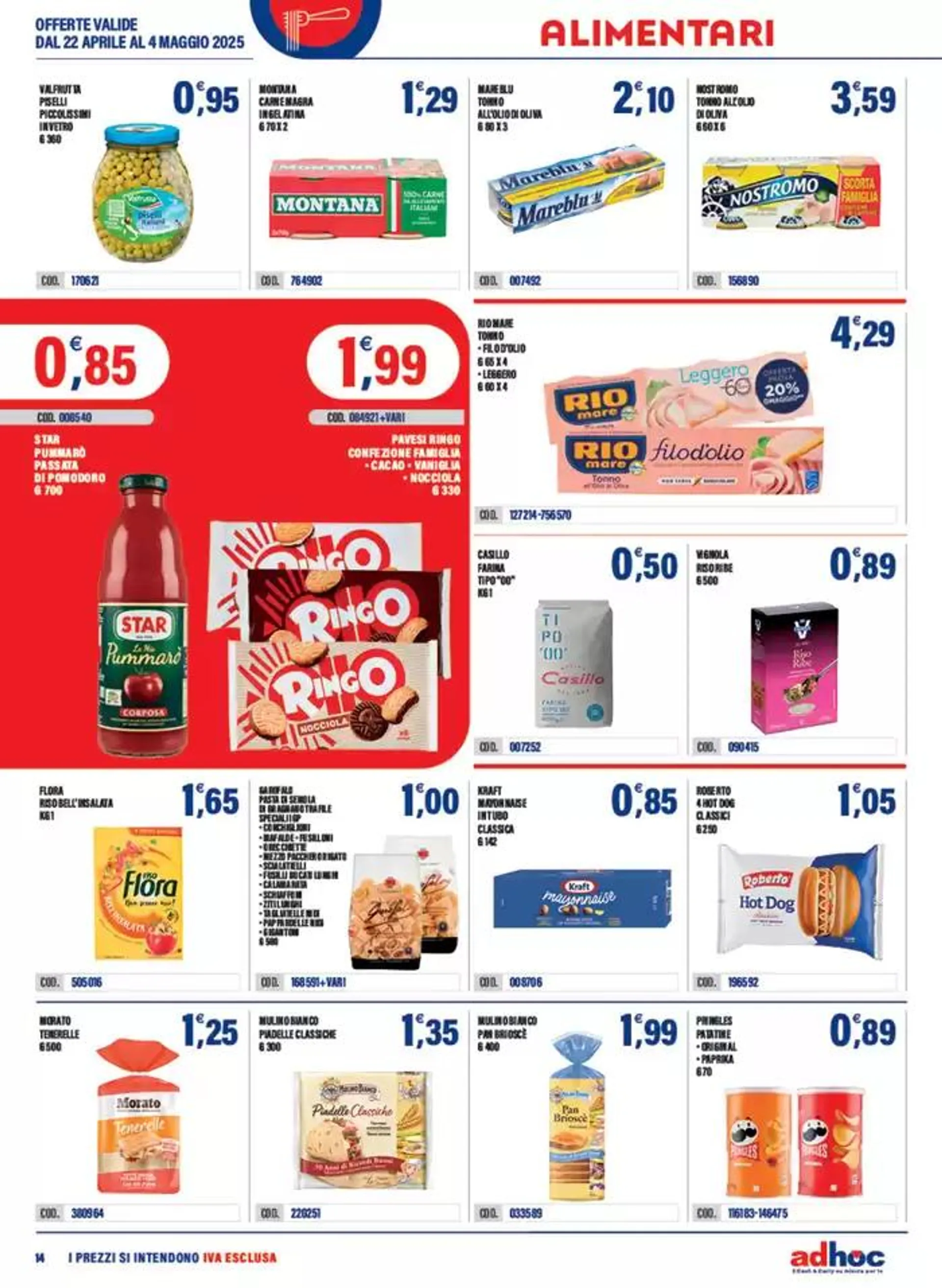Offerte valide dal 22 aprile al 4 maggio da 22 aprile a 4 maggio di 2025 - Pagina del volantino 14