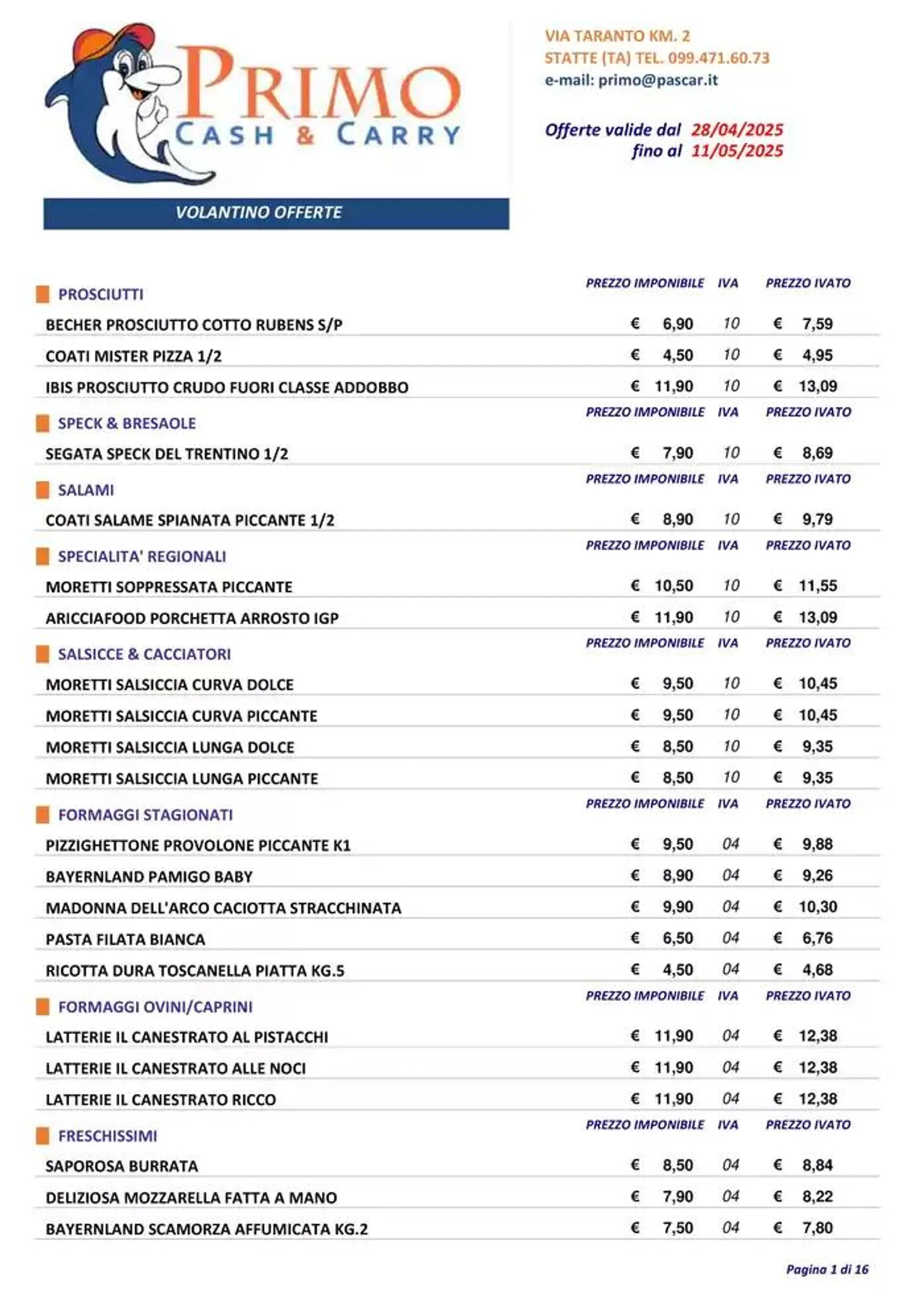 Offerte valide dal 28/04 fino al 11/05 - 1