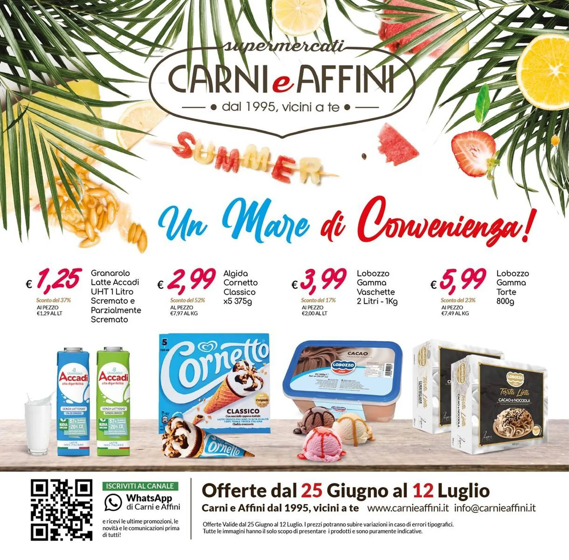 Volantino Carni e Affini Supermercati da 25 giugno a 12 luglio di 2025 - Pagina del volantino 1