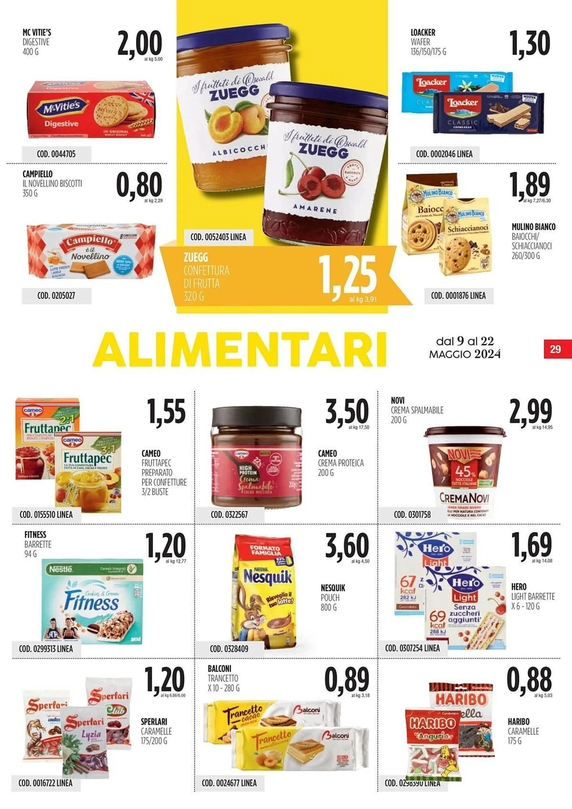 Volantino Carico Cash & Carry da 9 maggio a 22 maggio di 2024 - Pagina del volantino 29