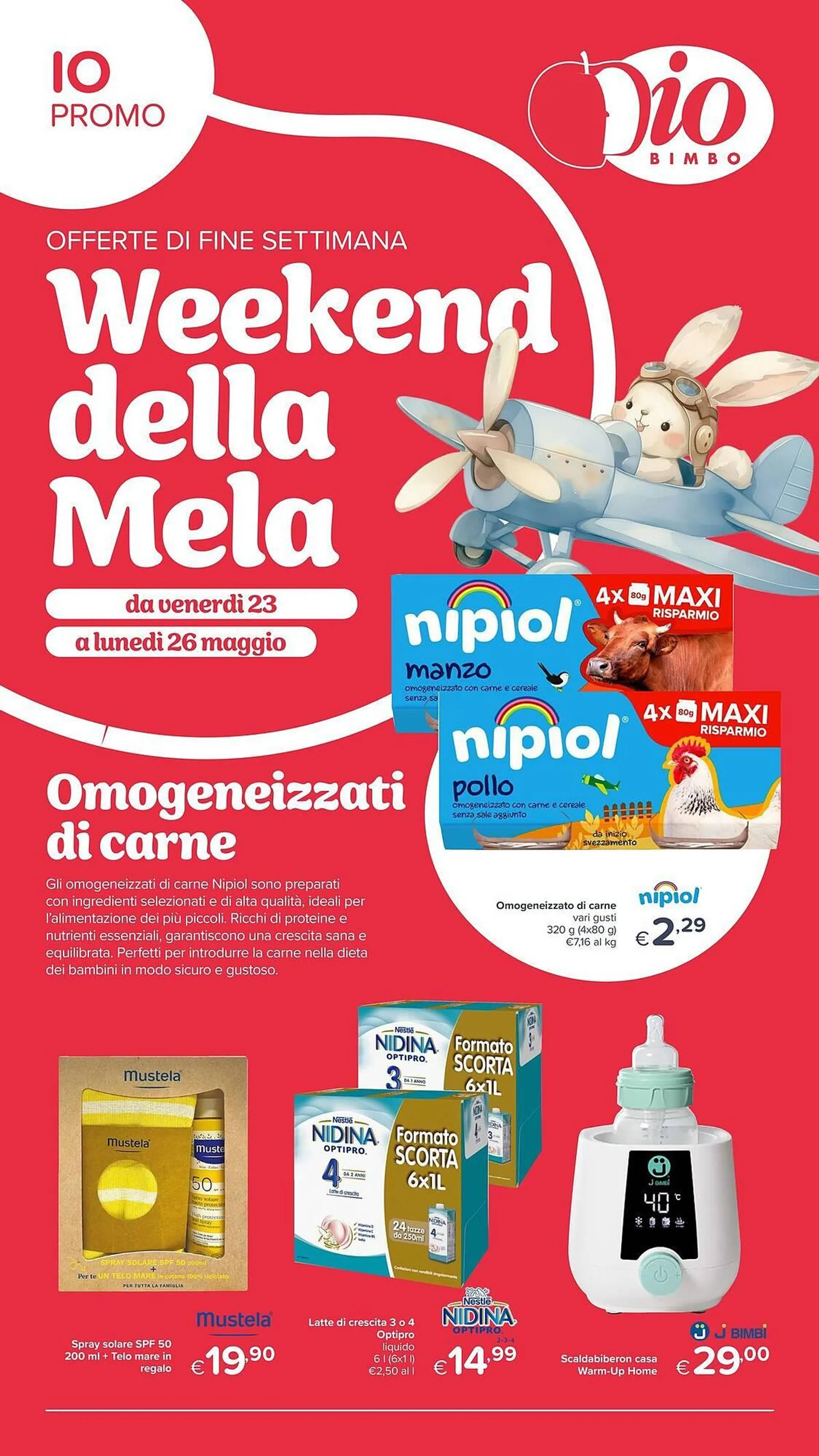 Volantino Io Bimbo da 23 maggio a 26 maggio di 2025 - Pagina del volantino 1