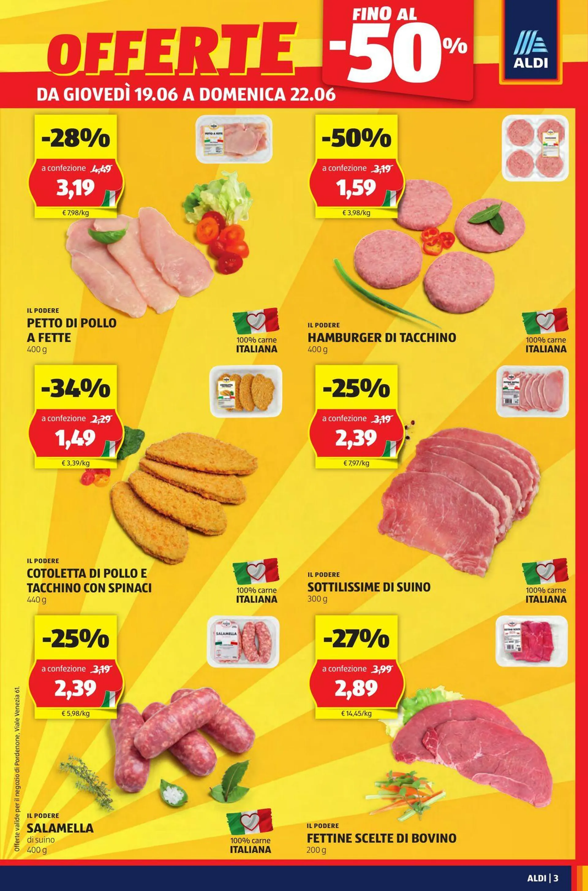 Aldi Volantino attuale da 15 giugno a 29 giugno di 2025 - Pagina del volantino 3