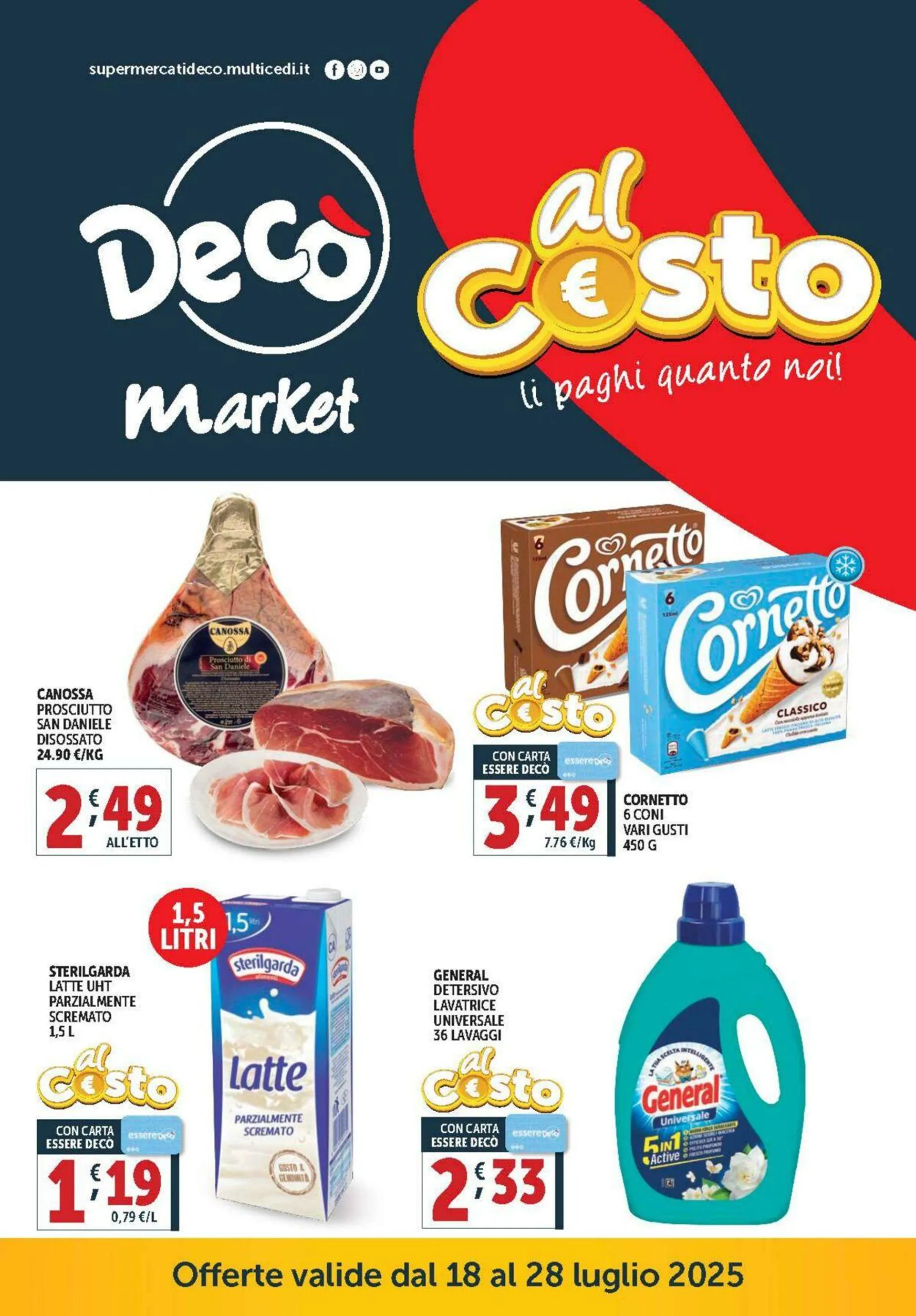 Deco Volantino attuale da 23 luglio a 6 agosto di 2025 - Pagina del volantino 1