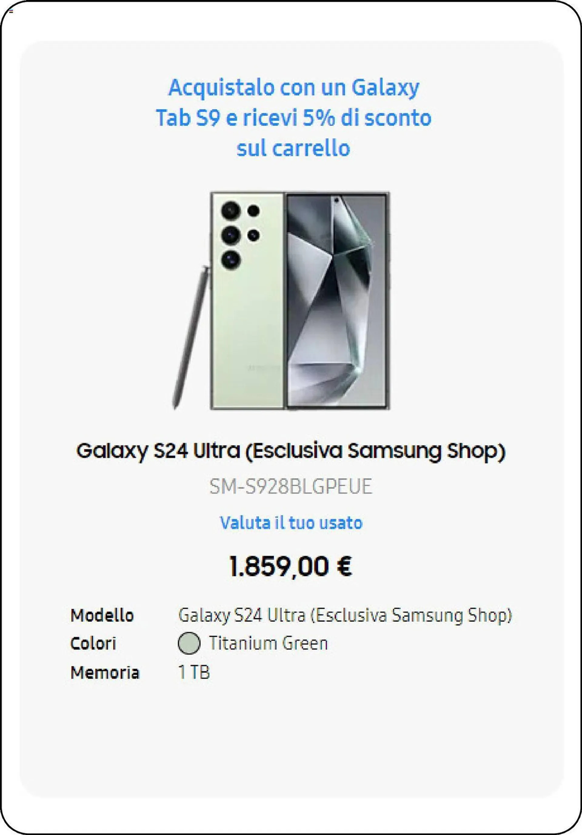 Volantino Samsung da 8 aprile a 8 maggio di 2024 - Pagina del volantino 2