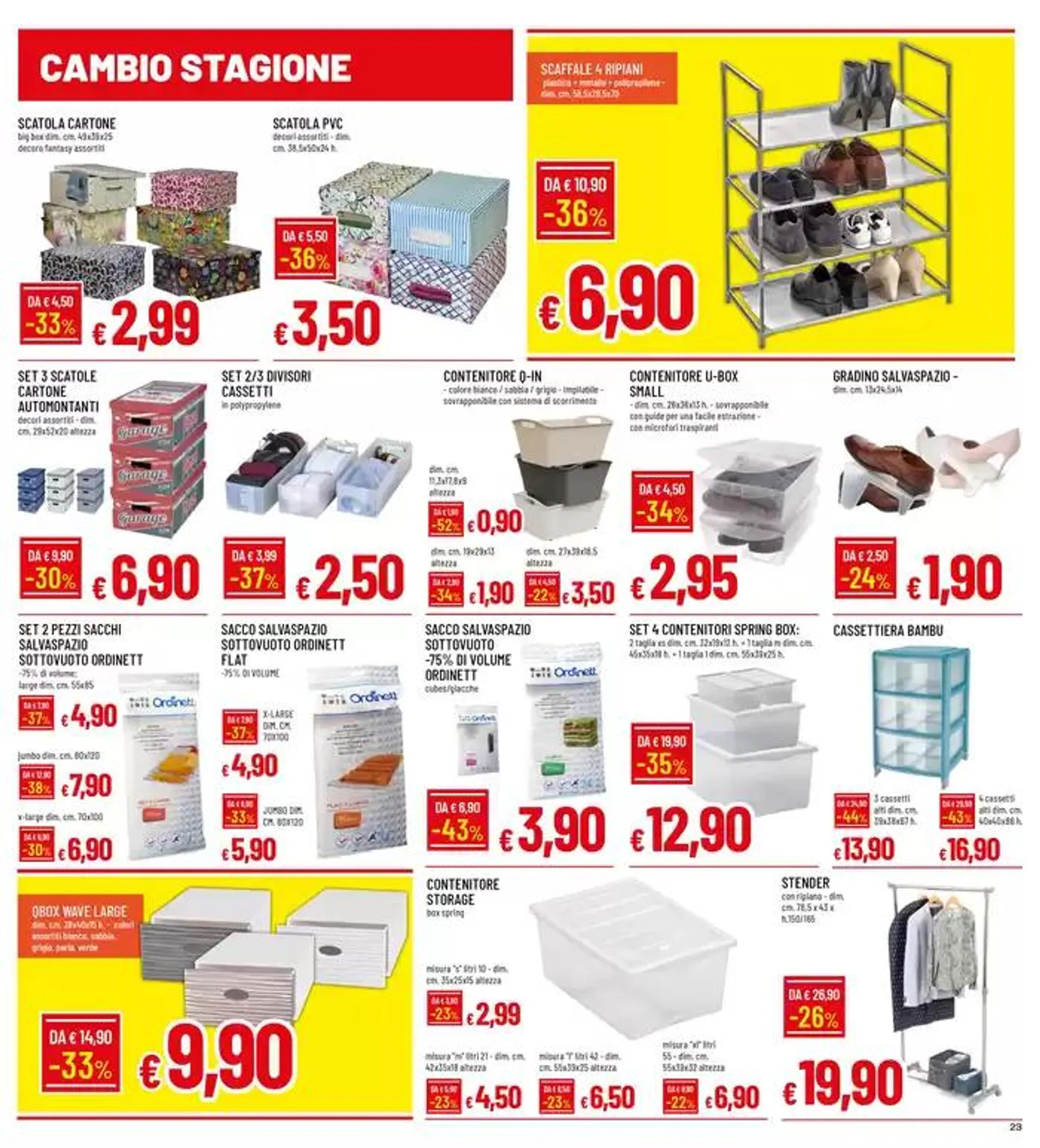 SCONTI 30/40/50% da 22 aprile a 4 maggio di 2025 - Pagina del volantino 23
