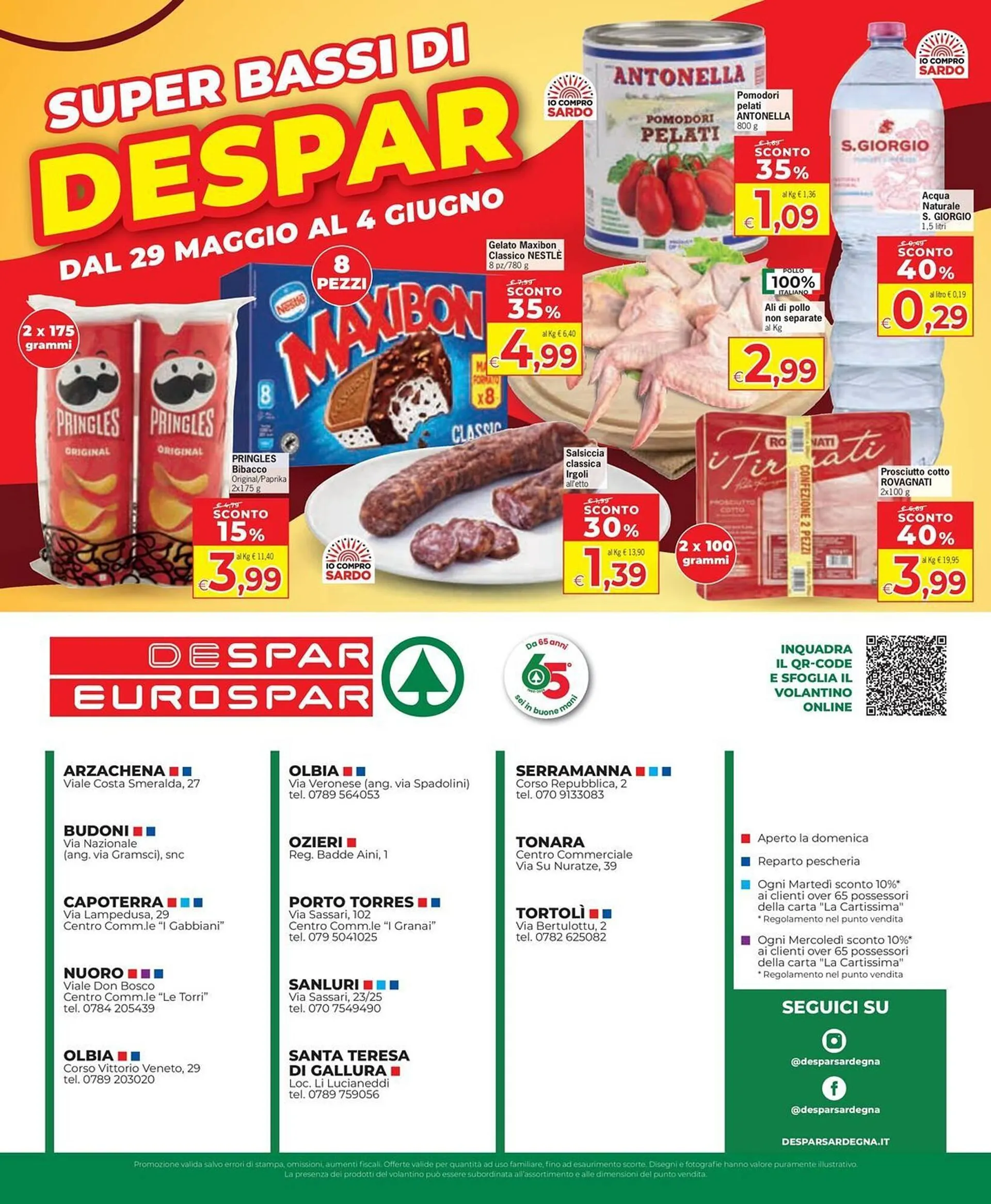 Volantino Despar da 28 maggio a 4 giugno di 2025 - Pagina del volantino 20