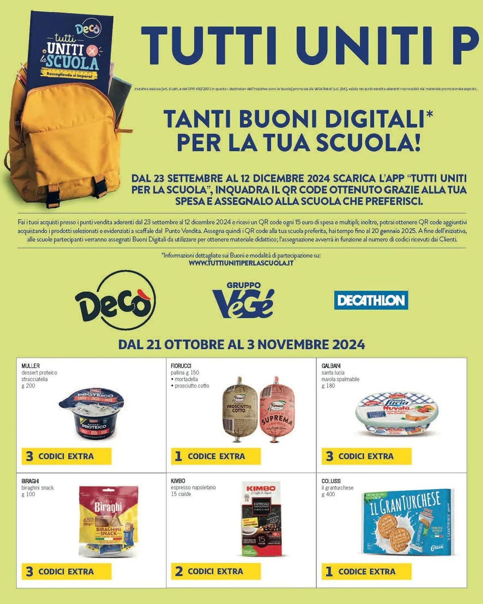 Volantino Deco Market da 21 ottobre a 28 ottobre di 2024 - Pagina del volantino 35