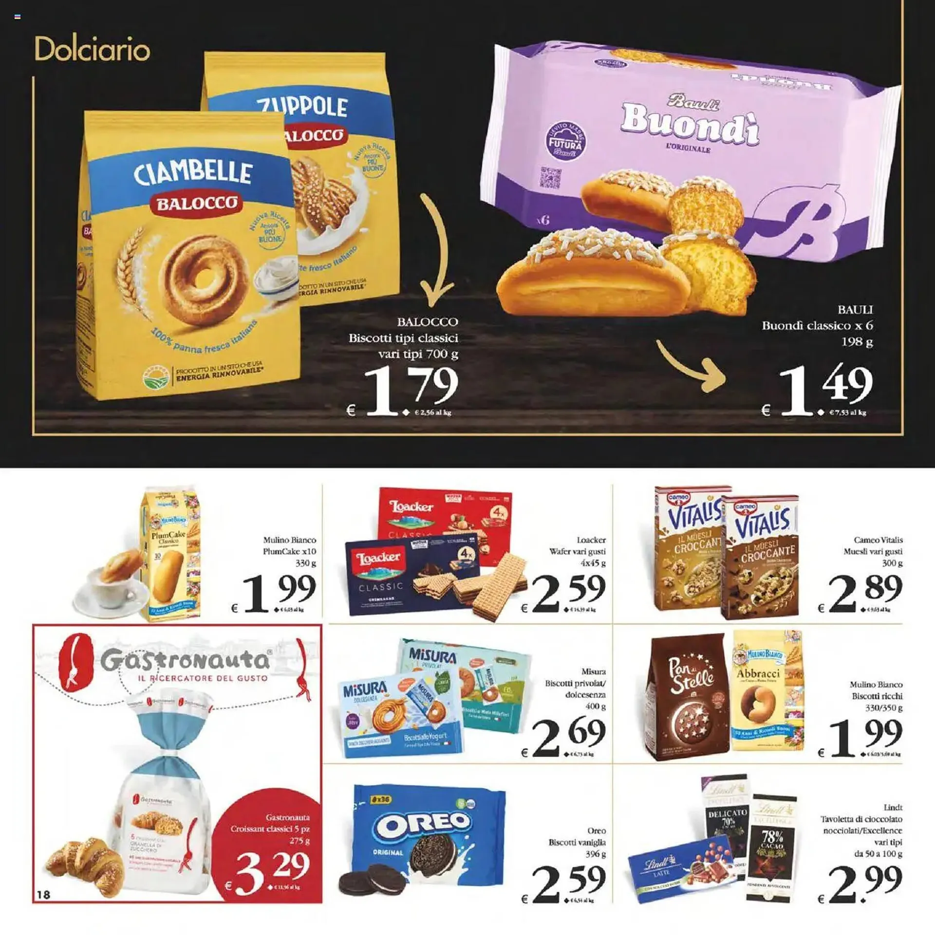 Volantino Gourmet Déco da 22 aprile a 1 maggio di 2025 - Pagina del volantino 18
