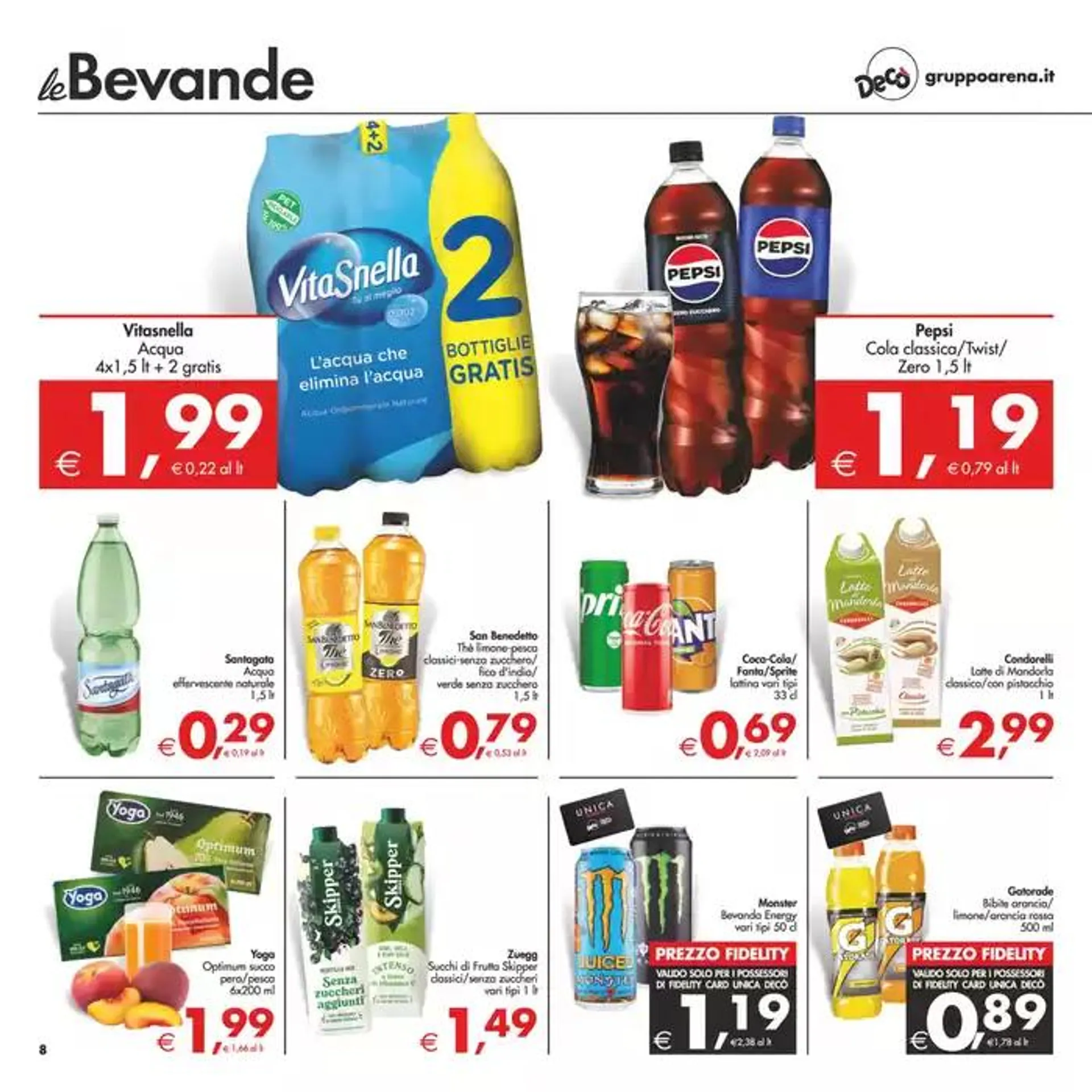 La qualità che costa meno da 13 maggio a 22 maggio di 2025 - Pagina del volantino 8