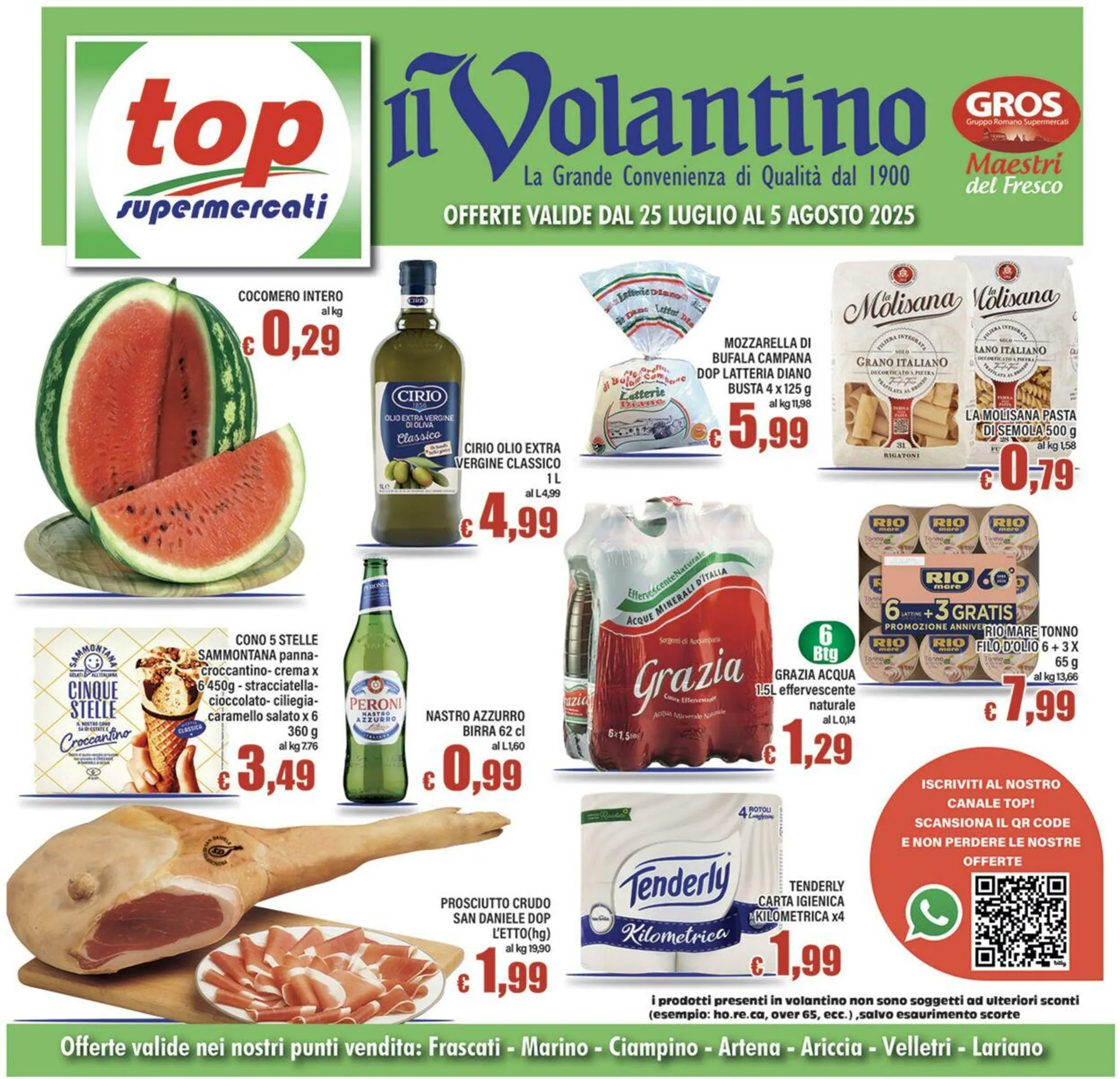 Top Supermercati Volantino attuale da 9 ottobre a 23 ottobre di 2025 - Pagina del volantino 1