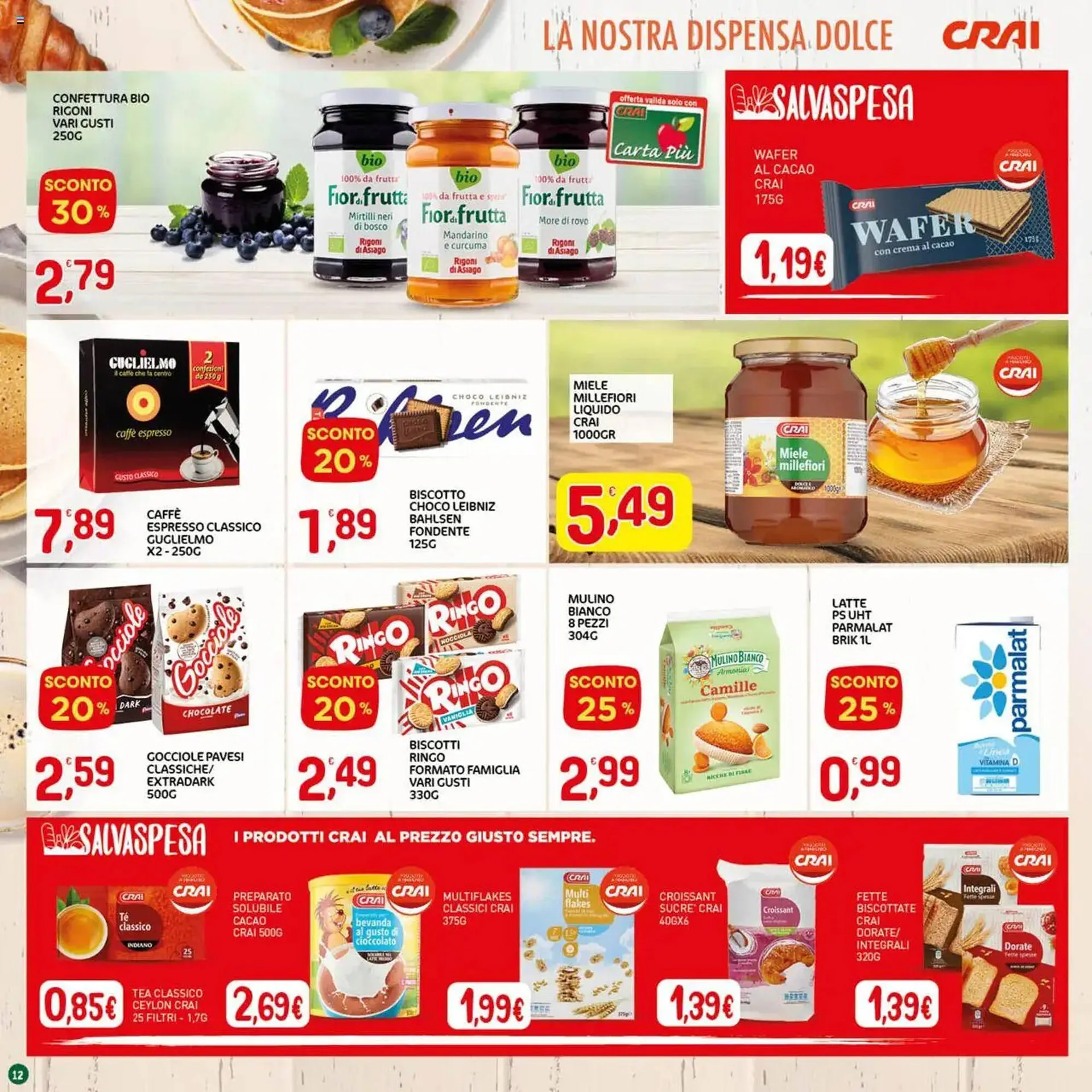Volantino Crai da 29 maggio a 11 giugno di 2025 - Pagina del volantino 12